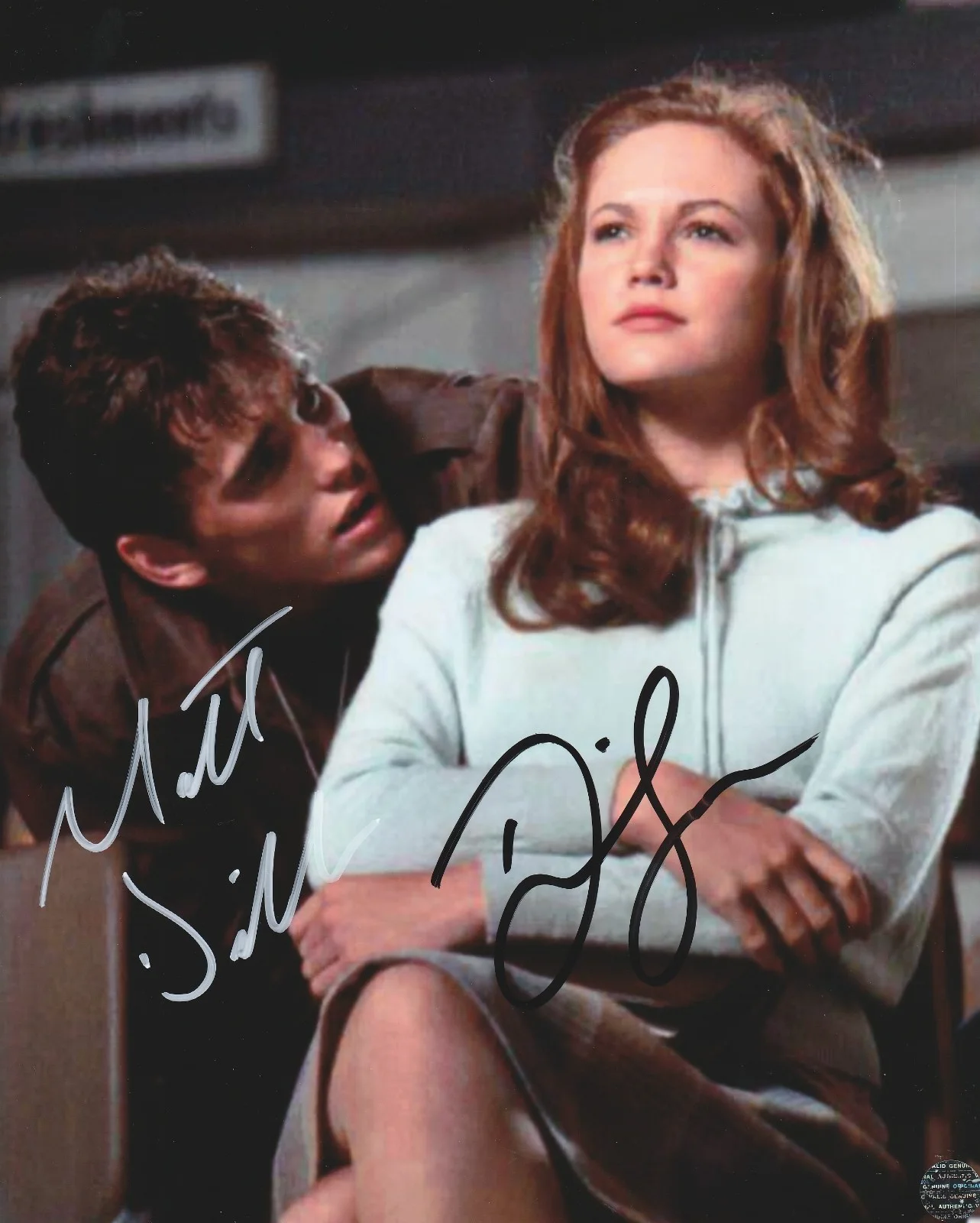 Matt Dillon & Diane Lane — Matt Dillon & Diane Lane Signed Autographed Outsiders 8x10 Photo/COA/Hologram