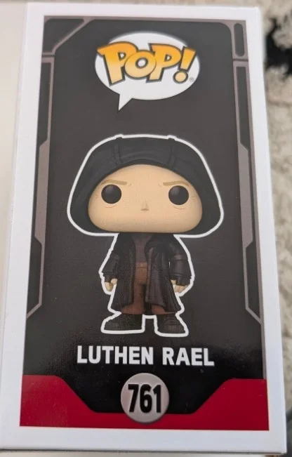 STELLAN SKARSGARD signed FUNKO POP Luthen Real SWAU coa ANDOR Star Wars, изображение 4