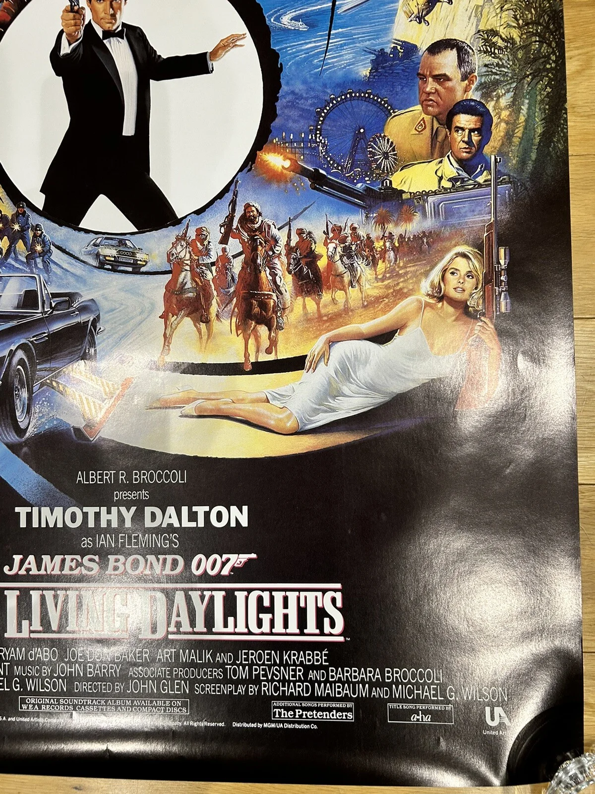 The Living Daylights 1-sheet / ORIGINAL / MINT, image 5