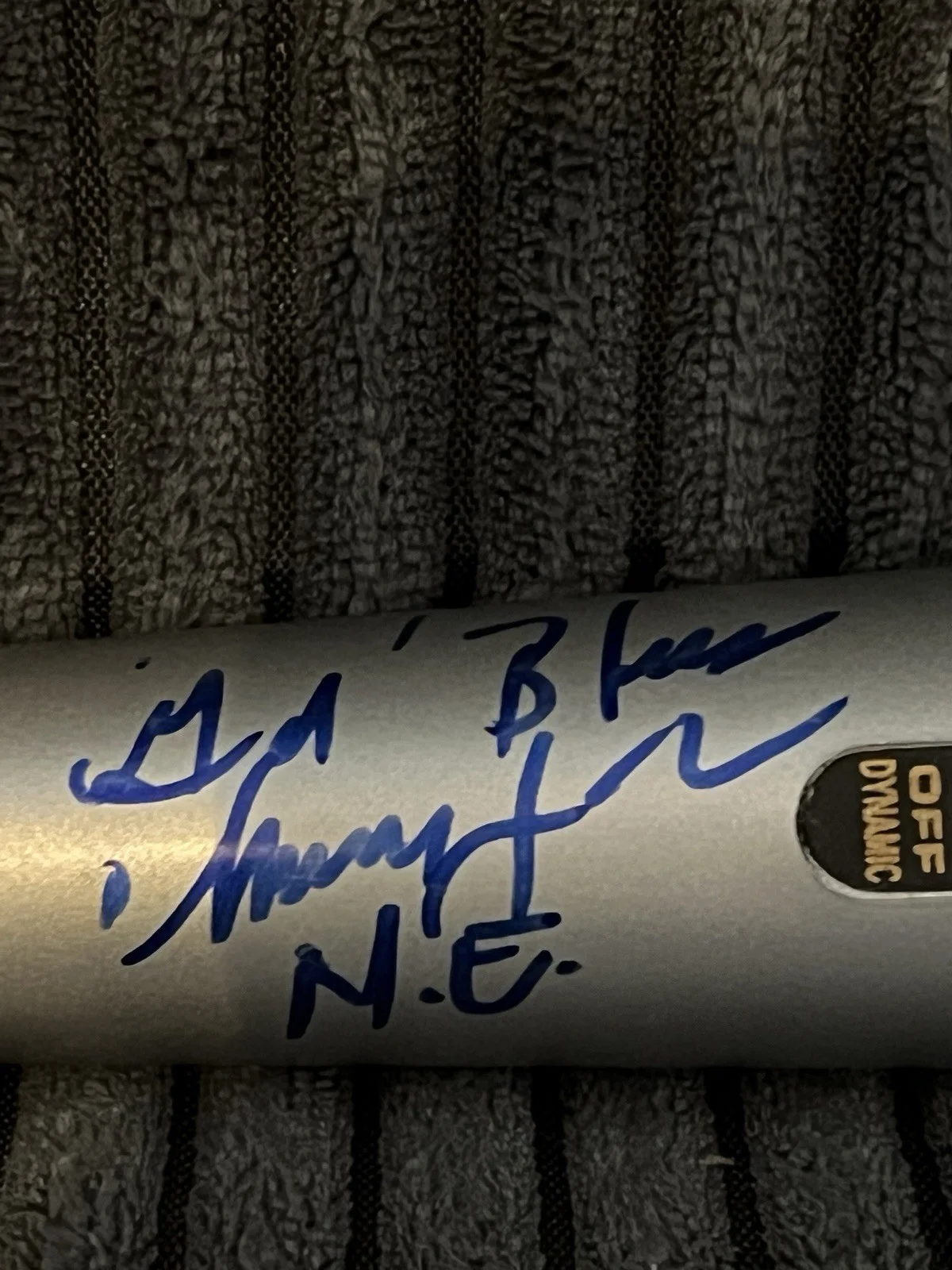 New Edition LSG Star * JOHNNY GILL * Signed Autograph Microphone 🎤 ACOA CERT, image 2