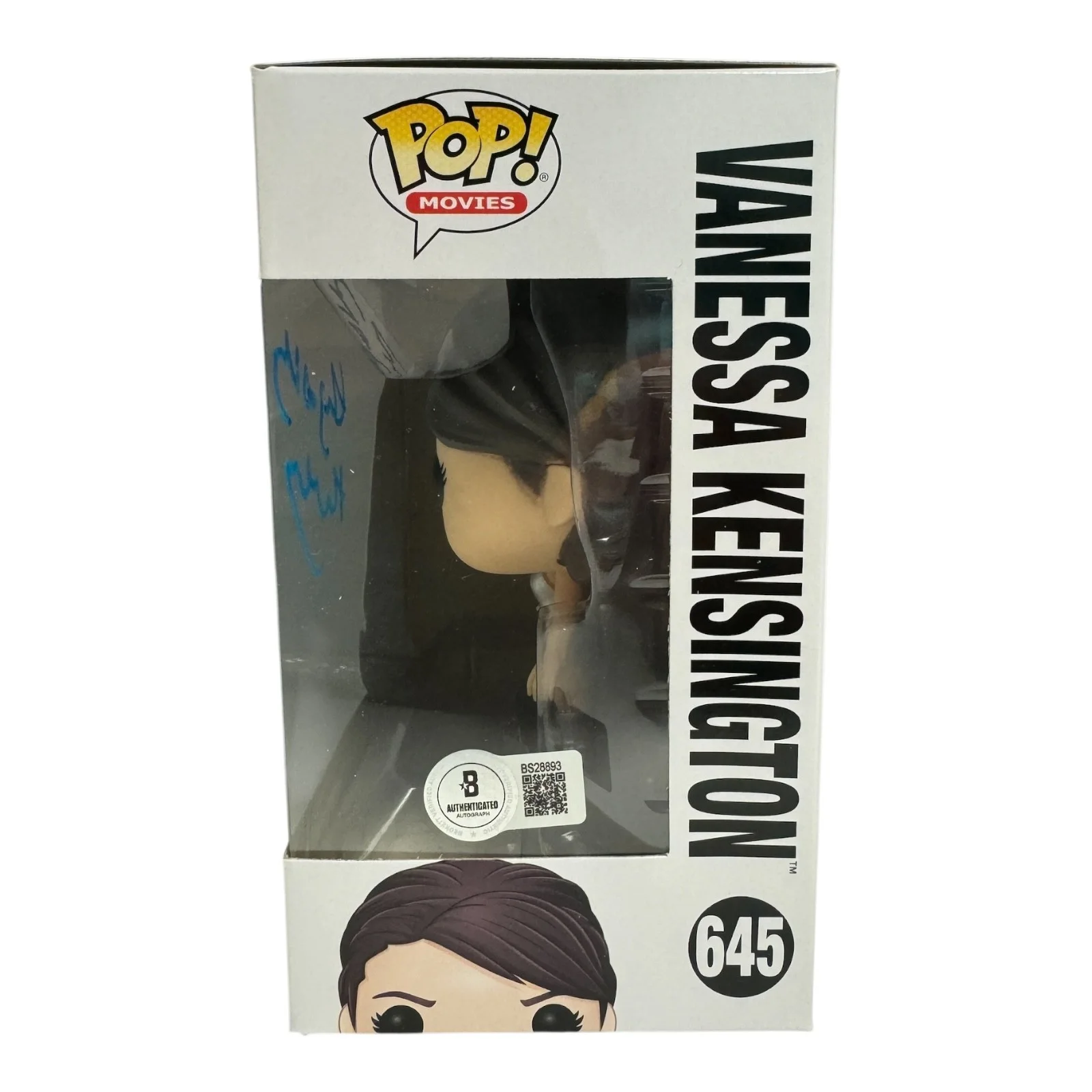 ELIZABETH HURLEY — ELIZABETH HURLEY SIGNED AUTOGRAPH AUSTIN POWERS FUNKO POP 645 BECKETT BAS, image 2