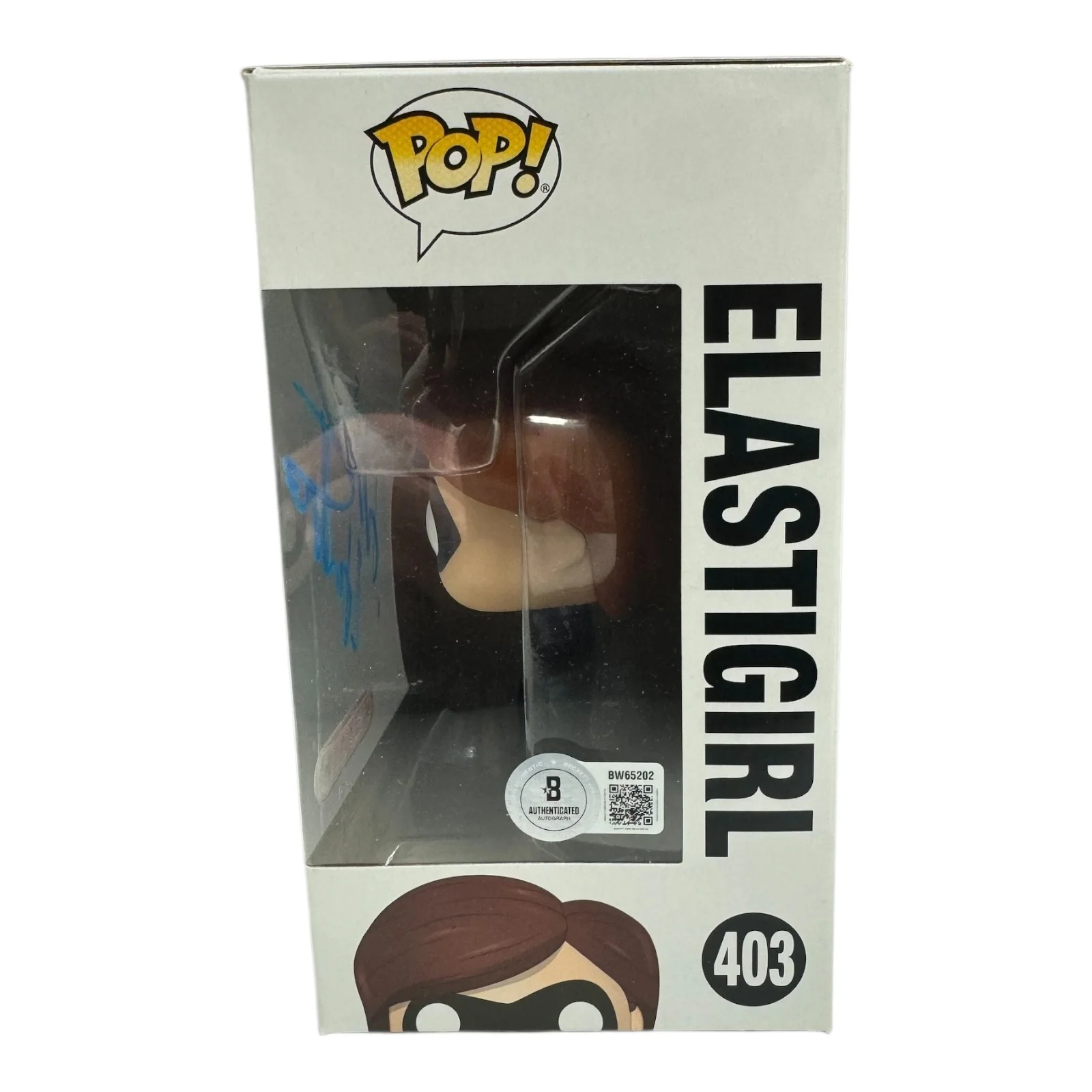 Holly Hunter — Holly Hunter Signed Auto The Incredibles Funko Pop 403 Beckett BAS Elastigirl, изображение 2