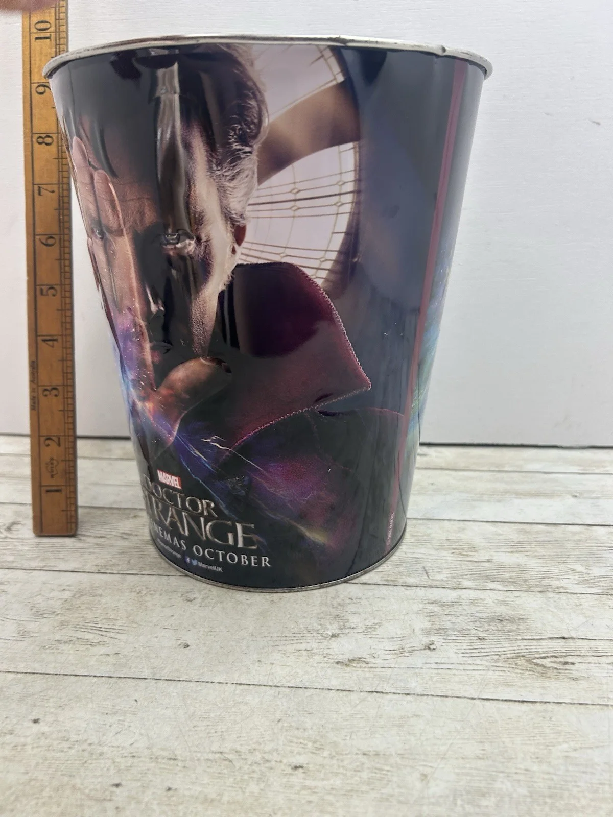 Doctor Strange Movie Popcorn Bucket Cup Limited Marvel Regal Free Postage, изображение 2