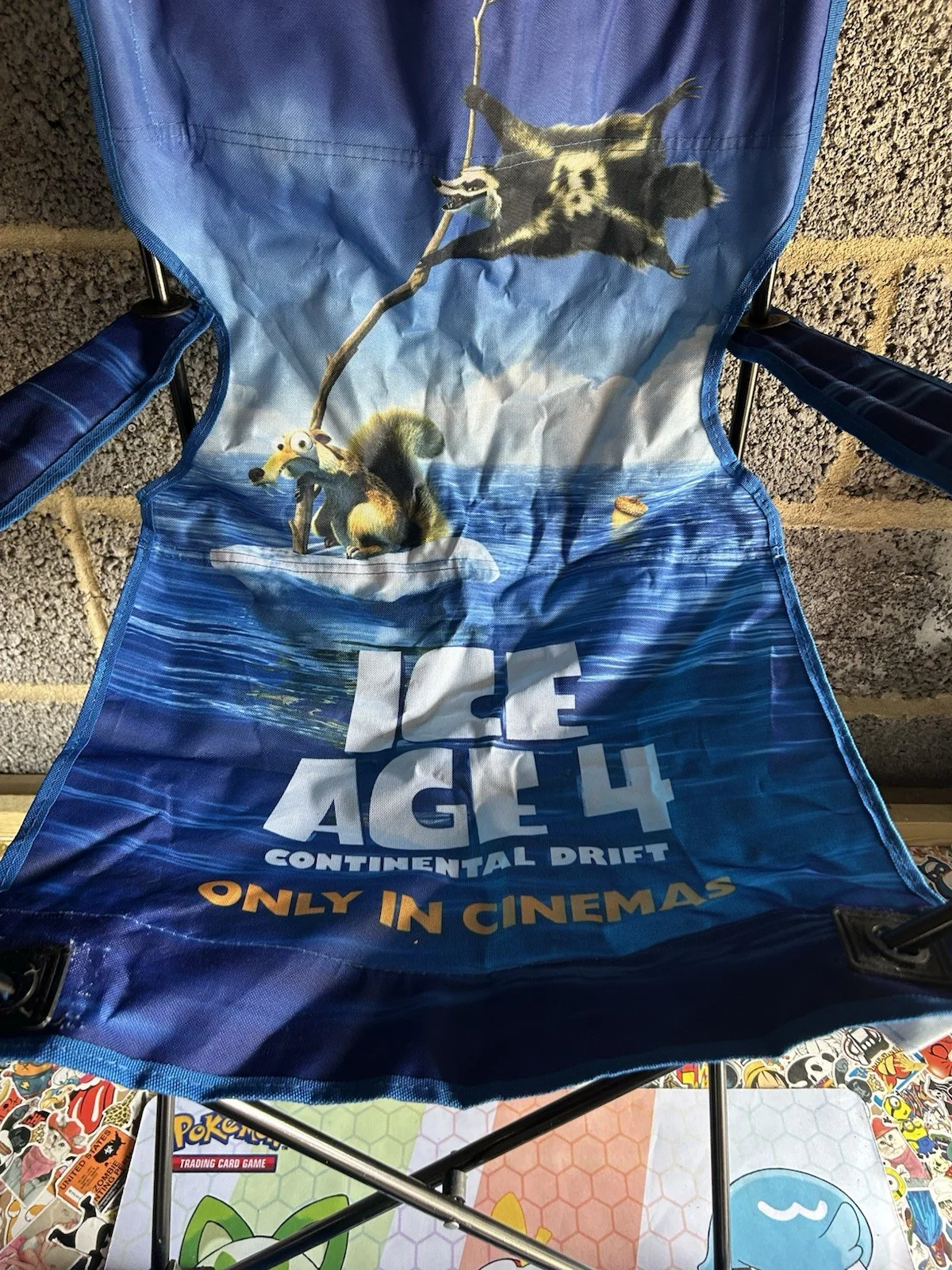 Ice Age 4 Continental Drift Camping Chair Very Rare Cinema Promotional Chair, изображение 2