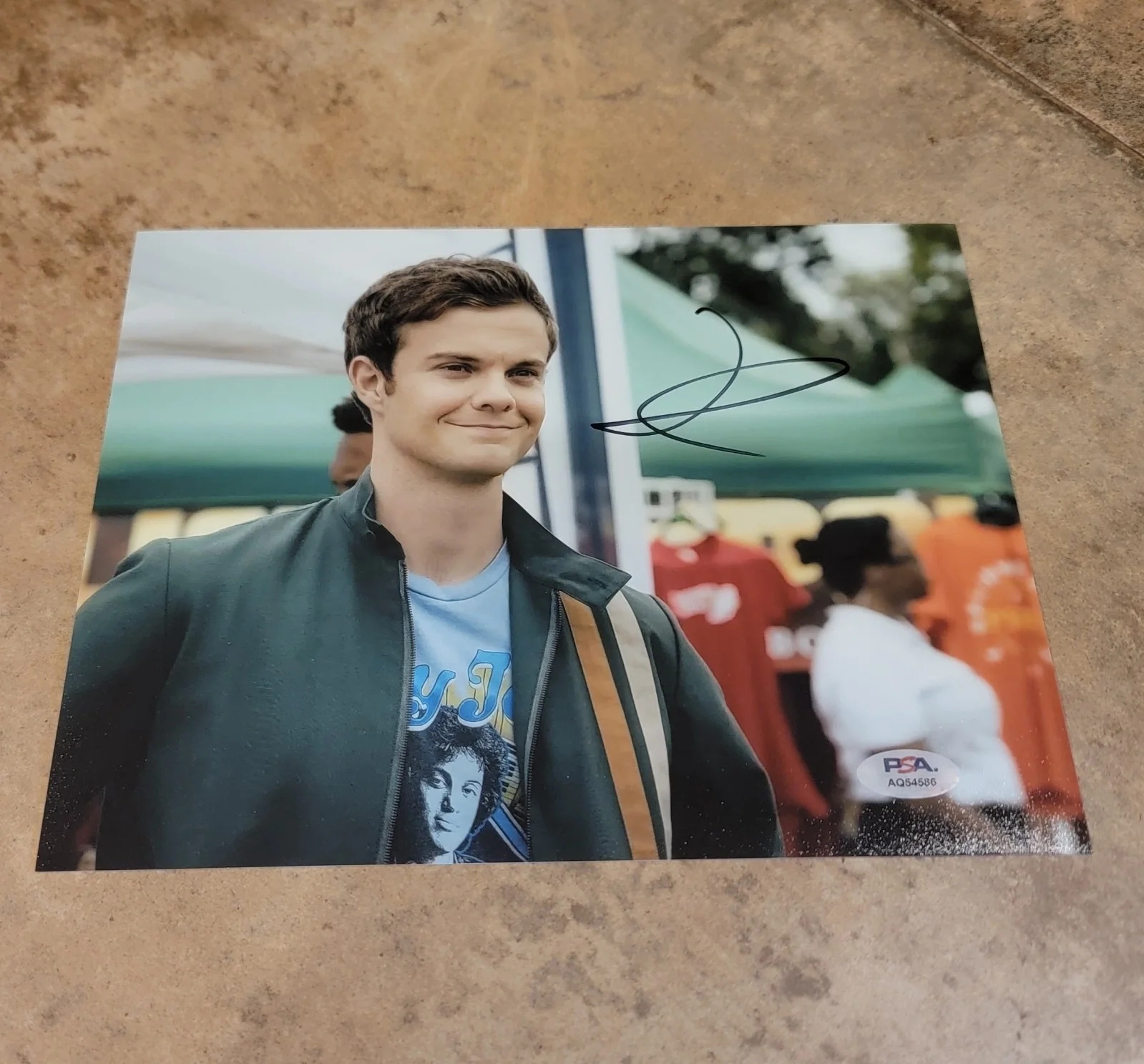 Jack Quaid — Jack Quaid signed 8x10 photo autograph PSA DNA The Boys AQ54586