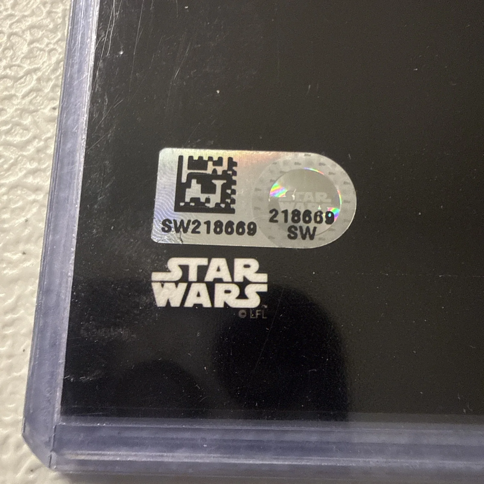 Felicity Jones — Topps Star Wars Authentics Autograph 8x10 Sam Witwer - Star Wars Rebels, image 5