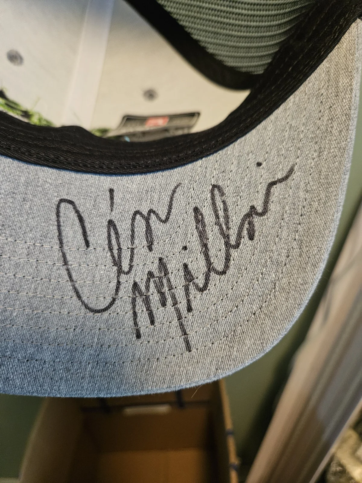 CESAR MILLAN SIGNED Dog Wisperer K9 Grass, Jeffery Earnhardt #26 Baseball Cap, изображение 3