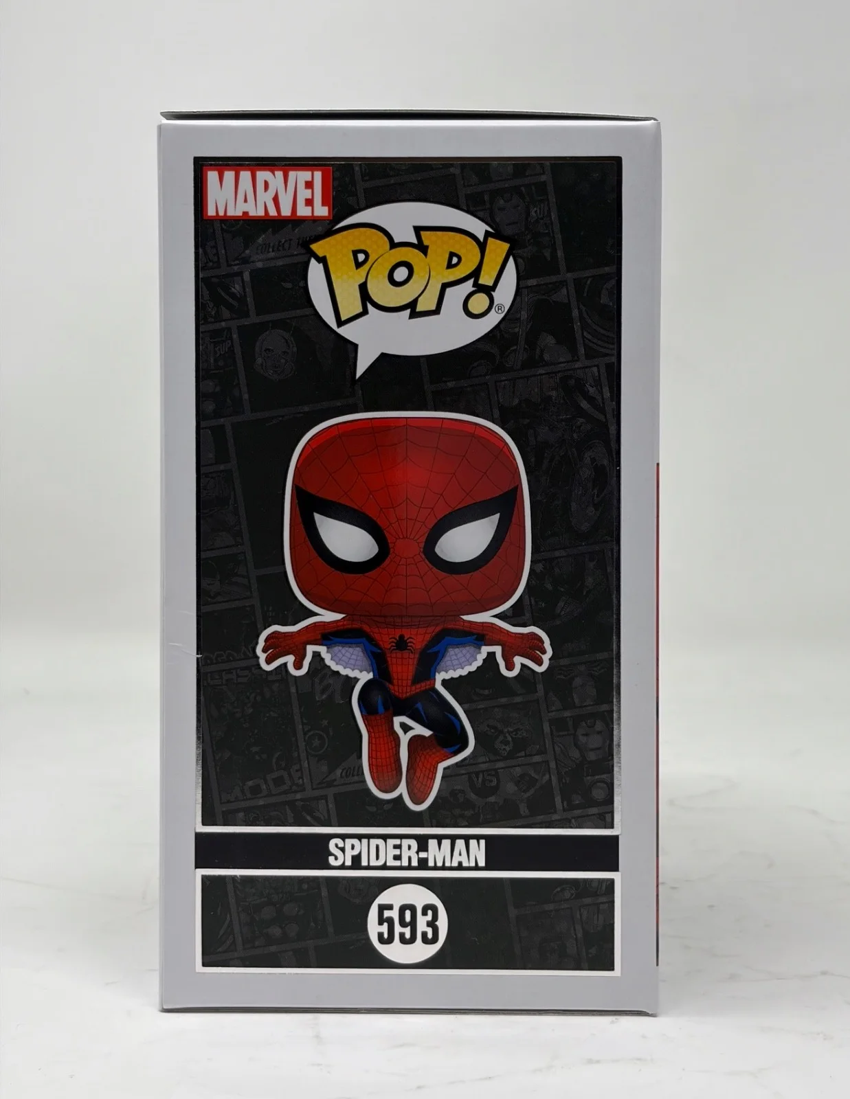 Tobey Maguire — Tobey Maguire Signed Autograph Spider-Man Funko Pop #593 Marvel 80 Years JSA COA, изображение 3