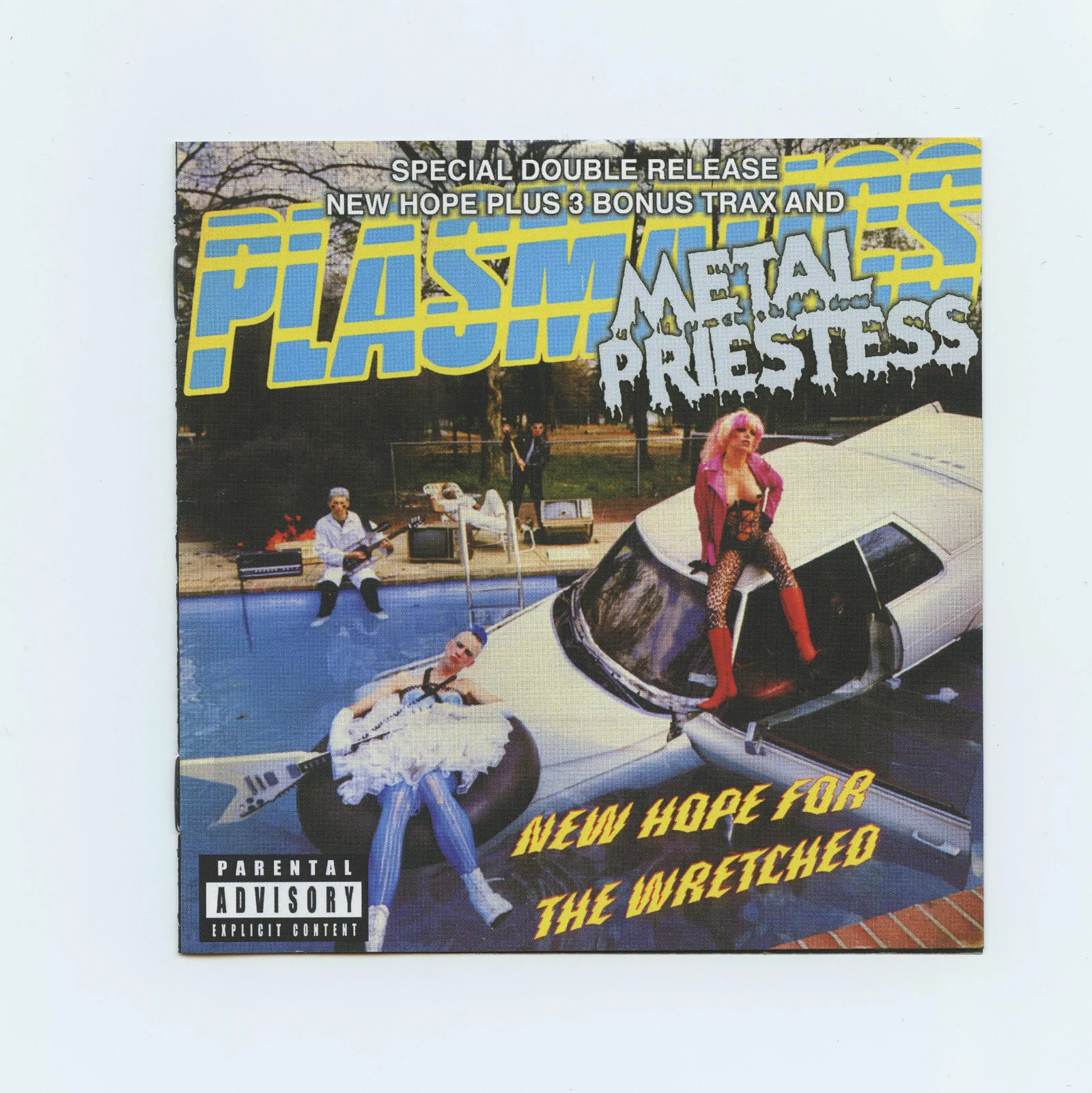Richie Stotts — Plasmatics Signed New Hope For The Wretched Framed CD Autograph Richie Stotts, изображение 4