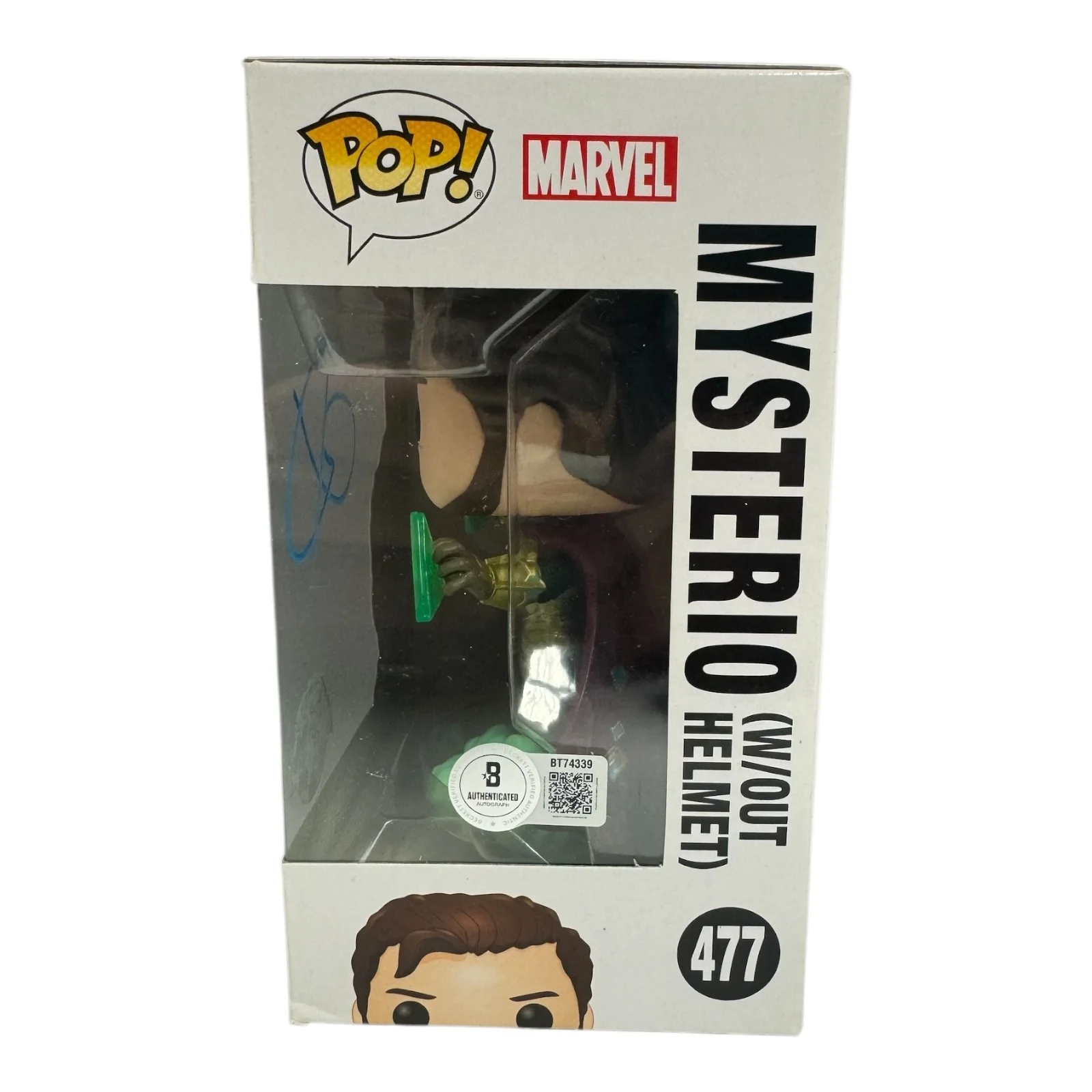 Jake Gyllenhaal — Jake Gyllenhaal Signed Autograph Spider-Man Far From Home Funko Pop 477 Beckett, изображение 2