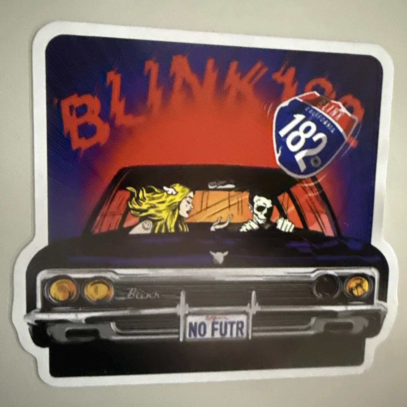 TRAVIS BARKER BLINK 182 15" DRUMHEAD SIGNED AUTOGRAPHED + BONUS ITEMS, image 4