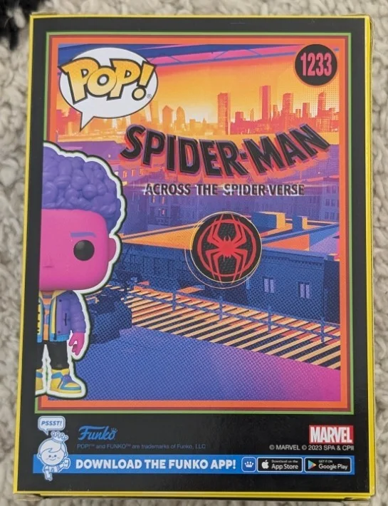 SHAMEIK MOORE signed FUNKO POP Miles Morales SPIDER-MAN JSA Coa MARVEL, image 3