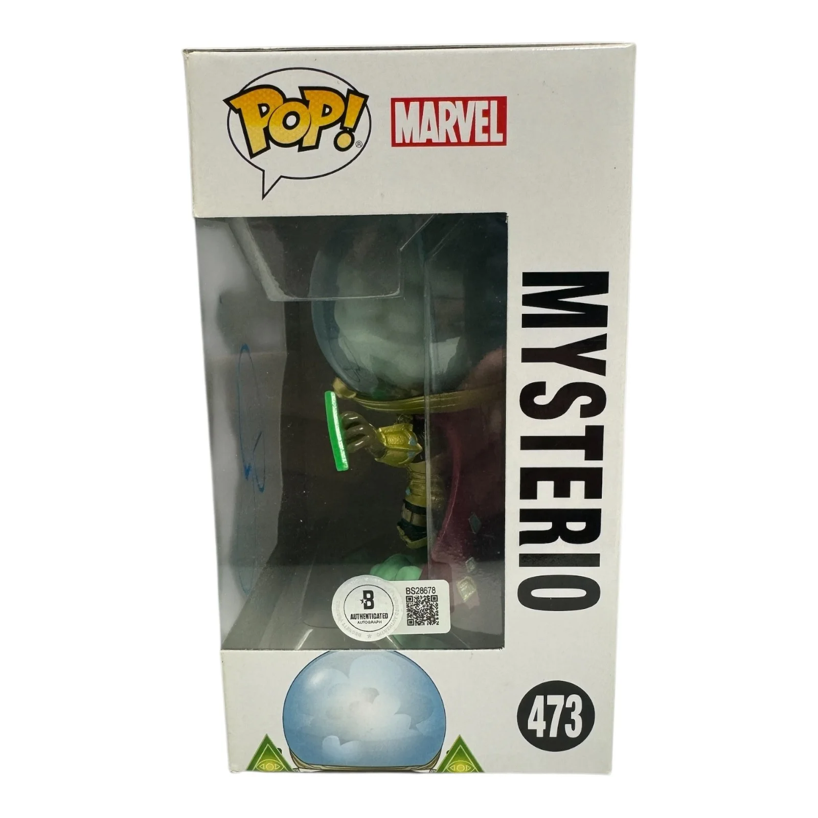 Jake Gyllenhaal — Jake Gyllenhaal Signed Autograph Spider-Man Far From Home Funko Pop 473 Beckett, изображение 2