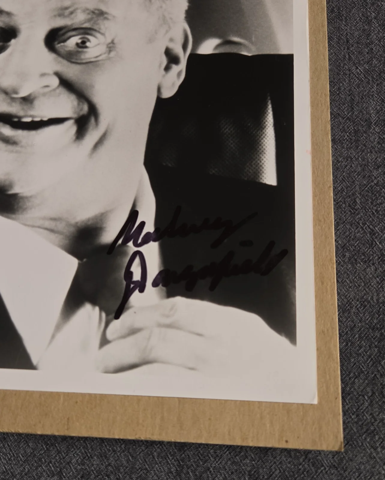 Rodney Dangerfield — Vintage Signed Autograph Rodney Dangerfield B & W 8x10 Glossy Photo, изображение 4