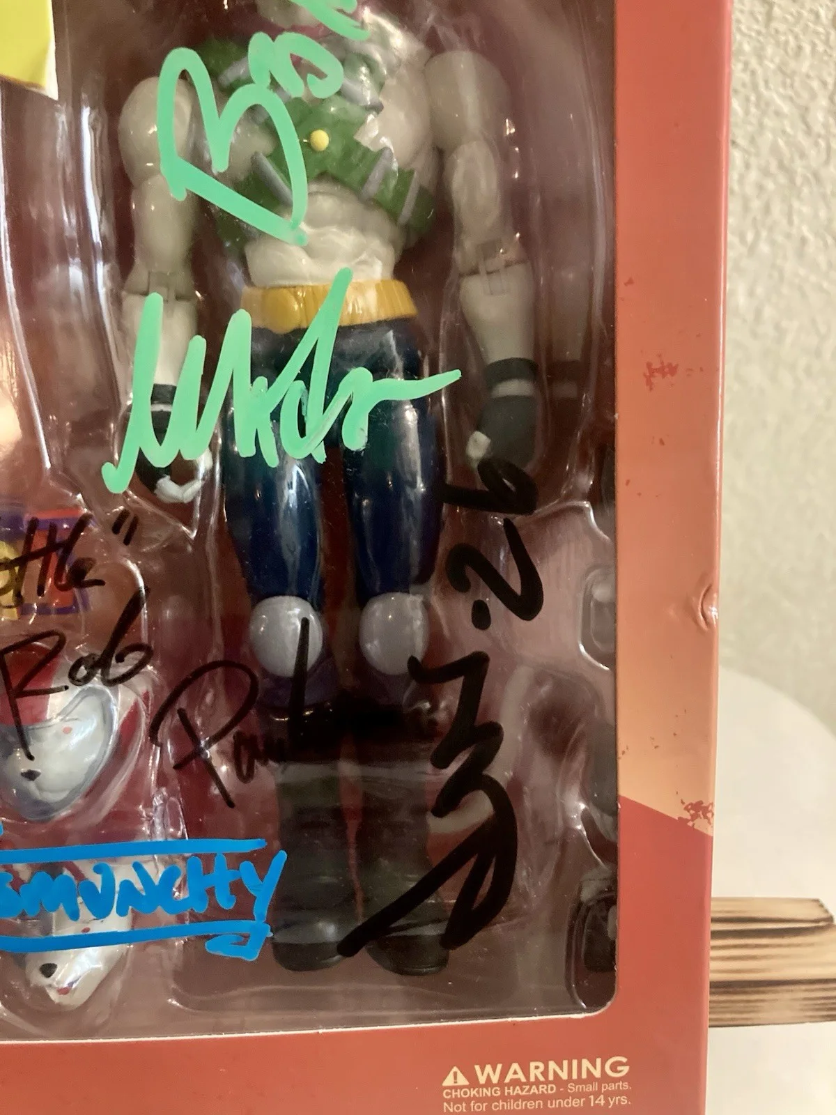 Rare Signed 5x Rob Paulson/Smunchy/Simon Bisley/Jason Flowers +more Biker Mice!, image 3
