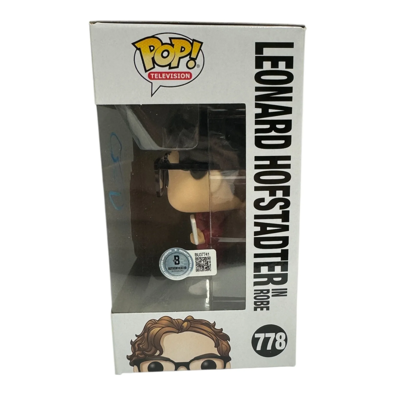 Johnny Galecki — Johnny Galecki Signed Auto The Big Bang Theory Funko Pop 778 BAS Beckett Leonard, image 2