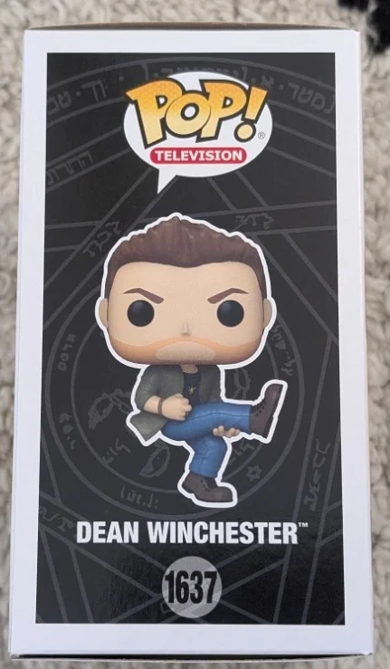 JENSEN ACKLES signed FUNKO POP Dean Winchester JSA Authenticated SUPERNATURAL, image 4