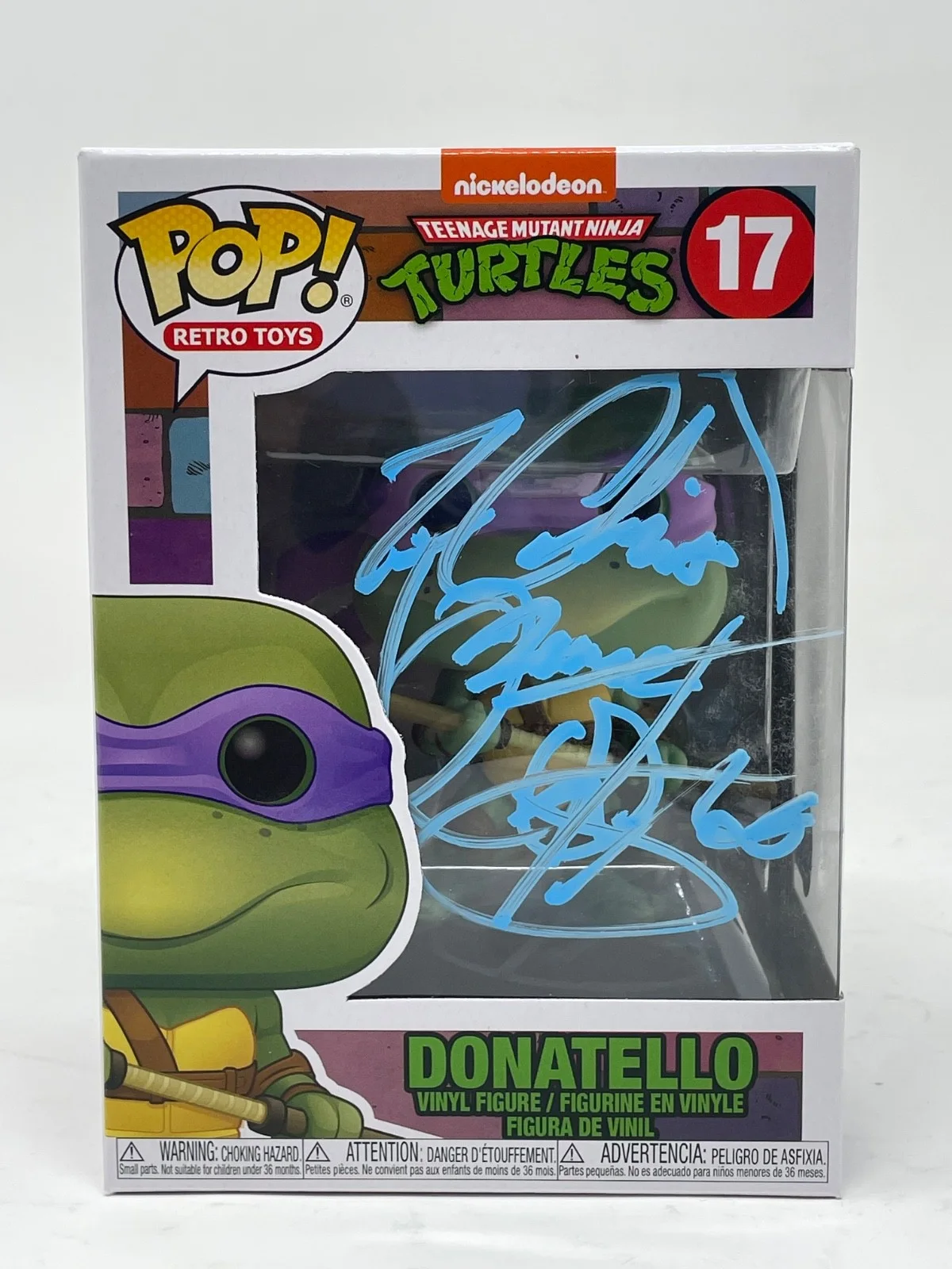 Corey Feldman — Corey Feldman Signed Teenage Mutant Ninja Turtles Donatello Funko Pop 17 BAS COA, image 2