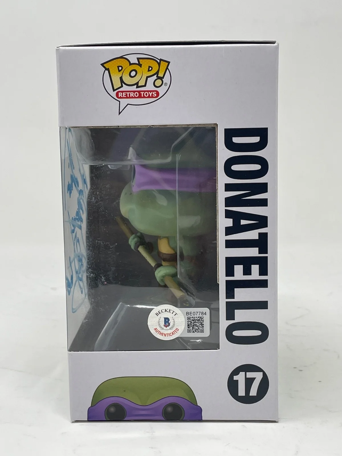 Corey Feldman — Corey Feldman Signed Teenage Mutant Ninja Turtles Donatello Funko Pop 17 BAS COA, image 3