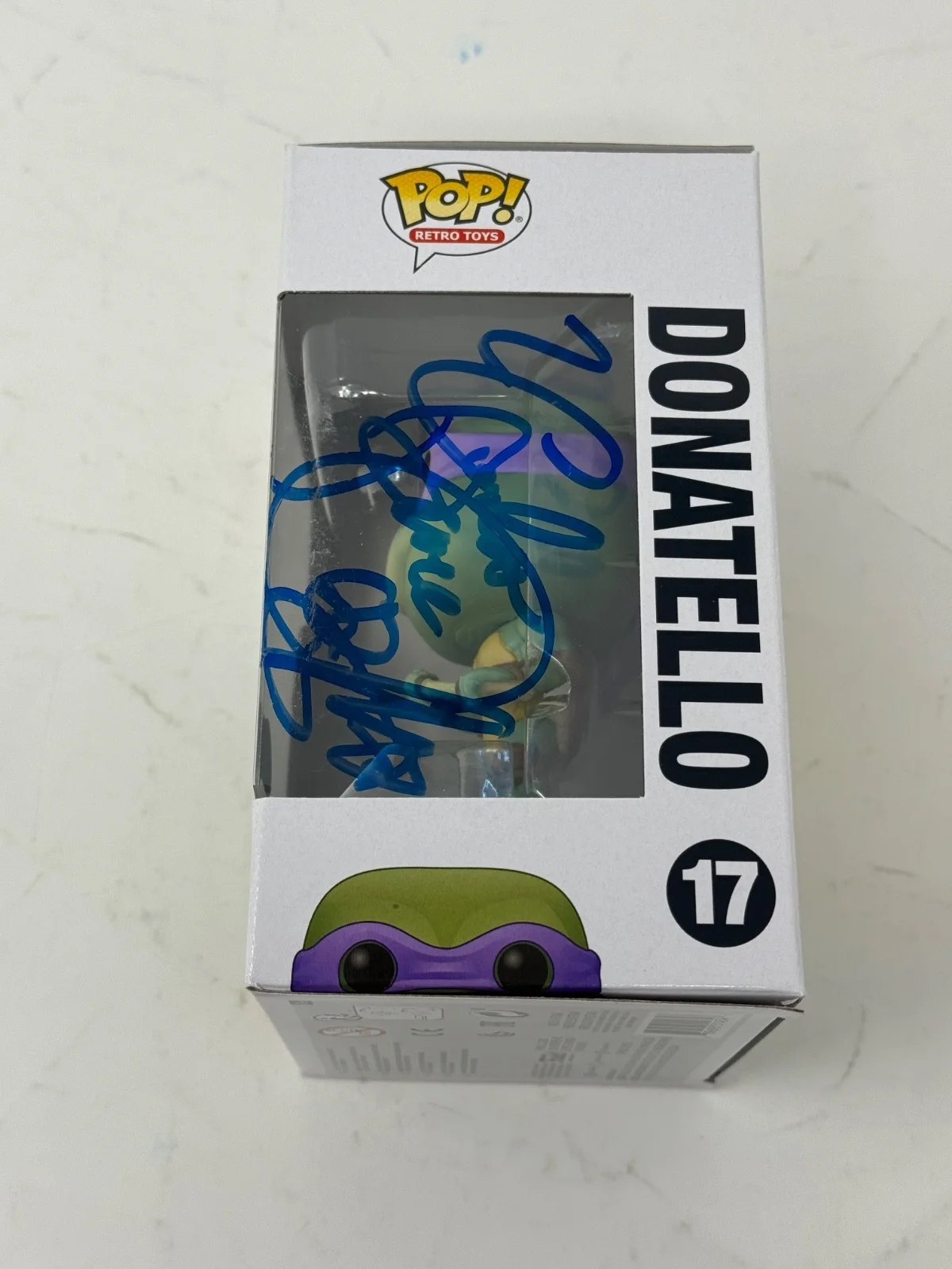 Corey Feldman — Corey Feldman Signed Donatello Teenage Mutant Ninja Turtles Funko Pop BAS COA, image 5