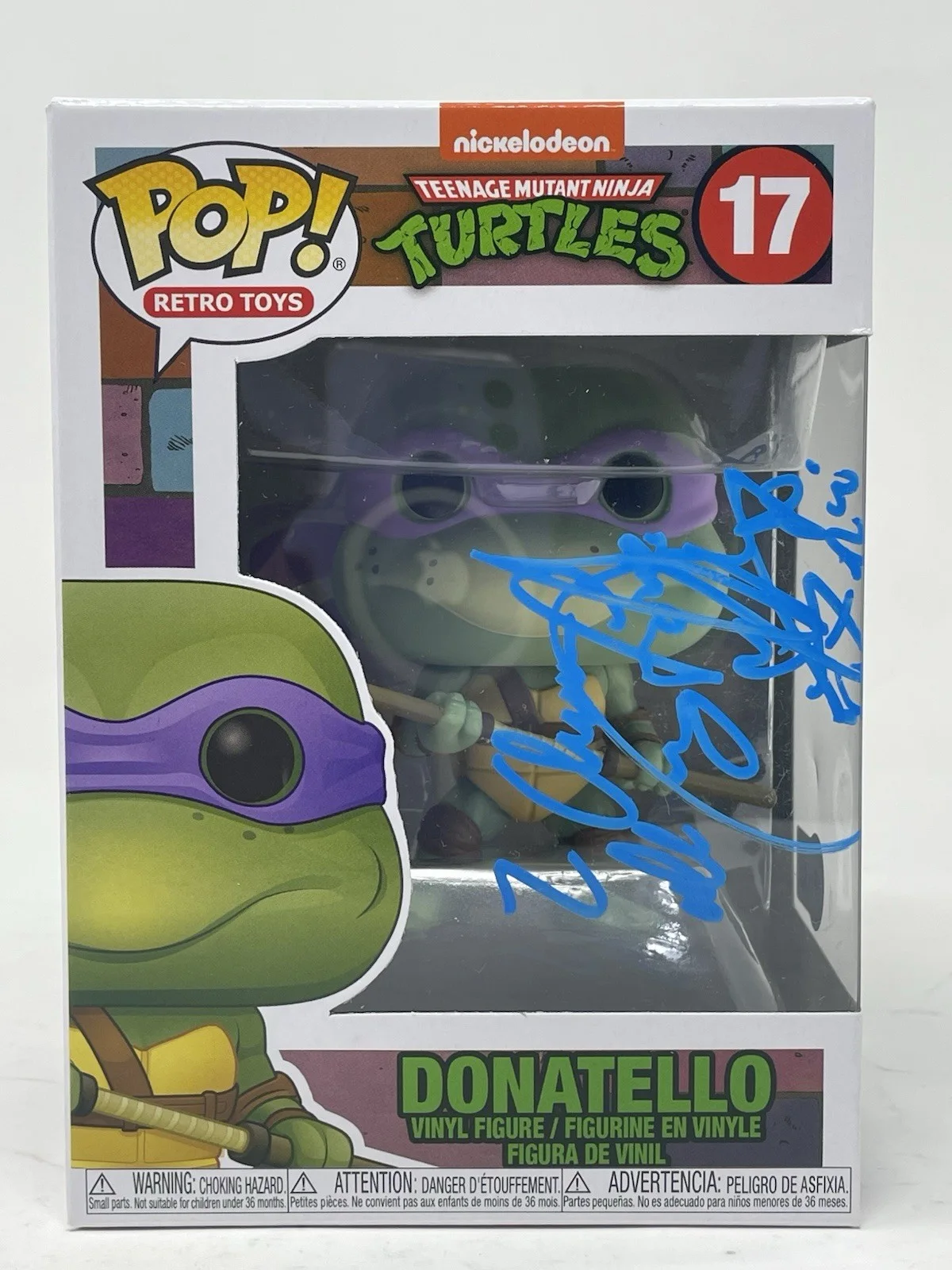 COREY FELDMAN — Corey Feldman Signed Autograph Donatello Funko Pop Ninja Turtles TMNT Beckett, изображение 3