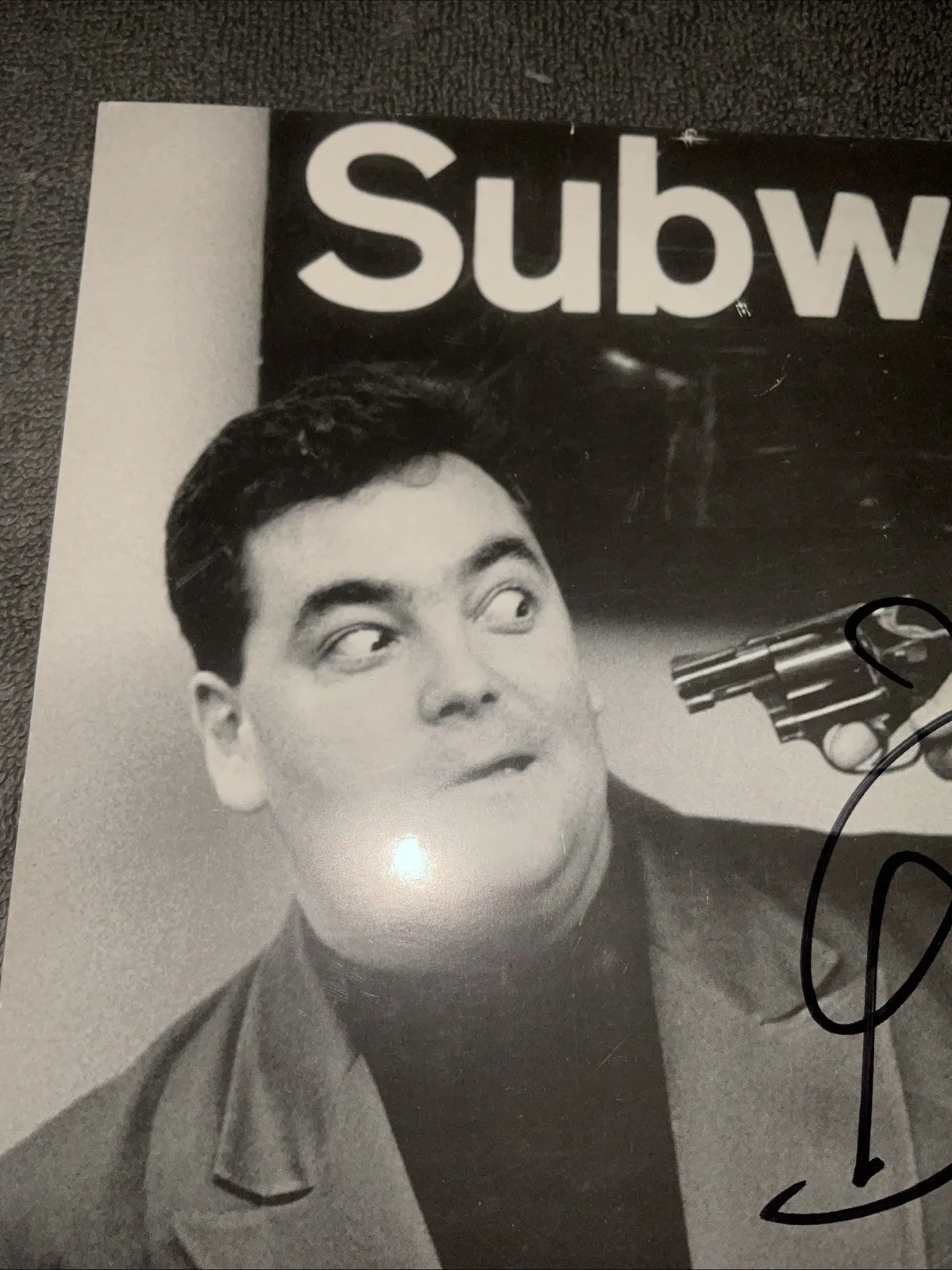 John DiResta Signed 8x10 Photograph , Beat A Subway Cop’s Comedy, image 3