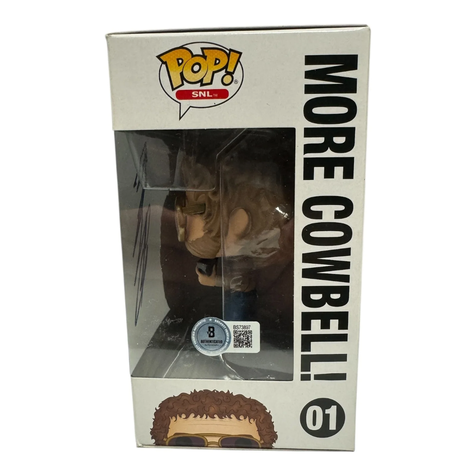 Will Ferrell — Will Ferrell Signed Autograph Saturday Night Live Funko Pop 01 BAS More Cowbell, image 2