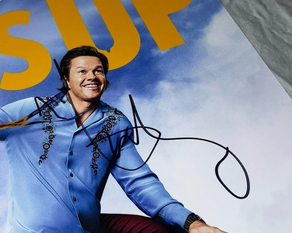 Mark Wahlberg Signed 12x18 Photo Balls Up, изображение 2