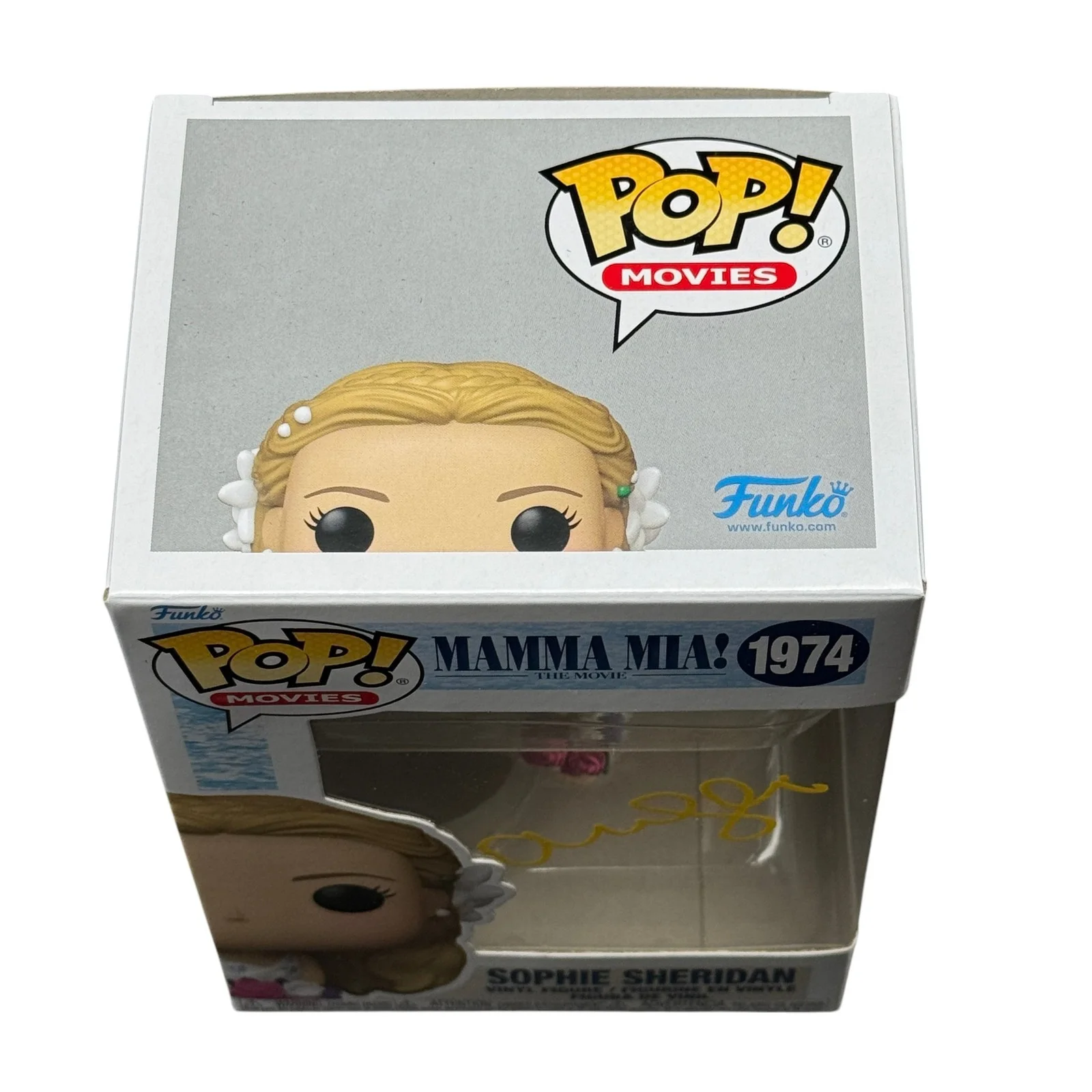 Amanda Seyfried — Amanda Seyfried Signed Mamma Mia! Funko Pop 1974 Beckett Authentic Autograph, изображение 5