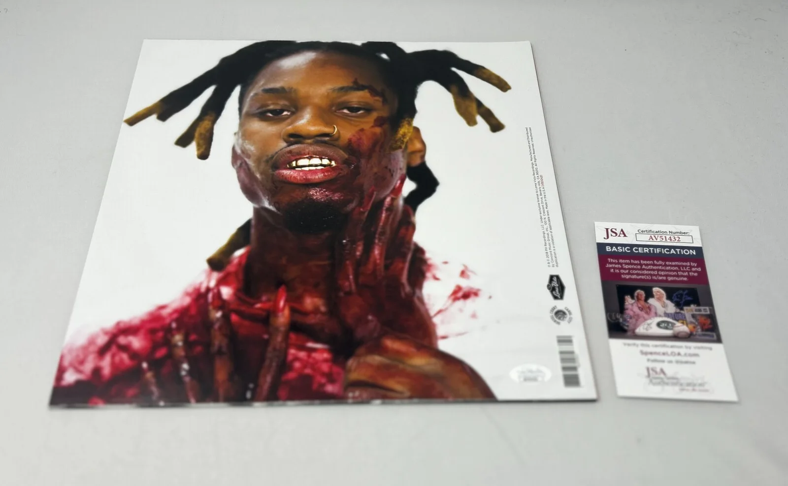Denzel Curry signed TA13OO Album JSA COA, image 2