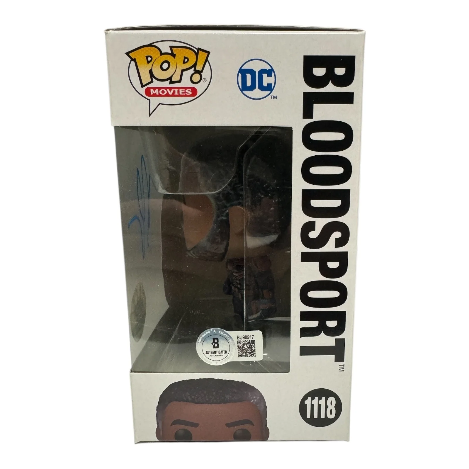 IDRIS ELBA — IDRIS ELBA SIGNED AUTOGRAPH FUNKO POP 1118 SUICIDE SQUAD BECKETT BAS BLOODSPORT, image 2