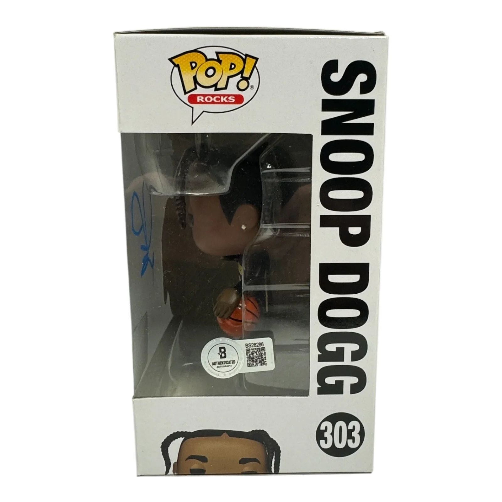 SNOOP DOGG SIGNED AUTOGRAPH FUNKO POP 303 BECKETT BAS DOGGY STYLE, изображение 2