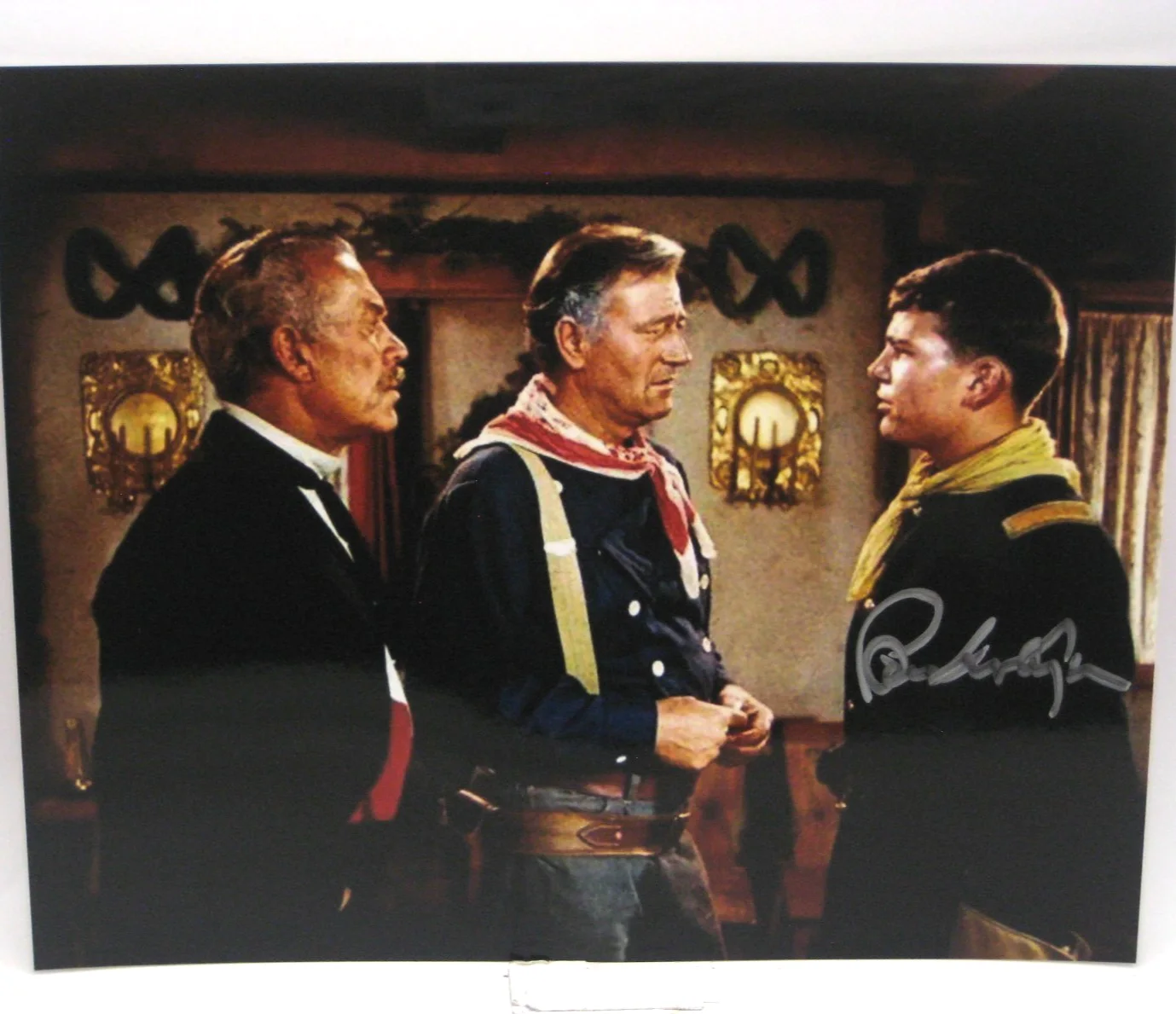 PATRICK WAYNE — PATRICK WAYNE HOLLYWOOD LEGEND AUTOGRAPHED 8X10 PHOTO COA FREE SHIP!, image 2