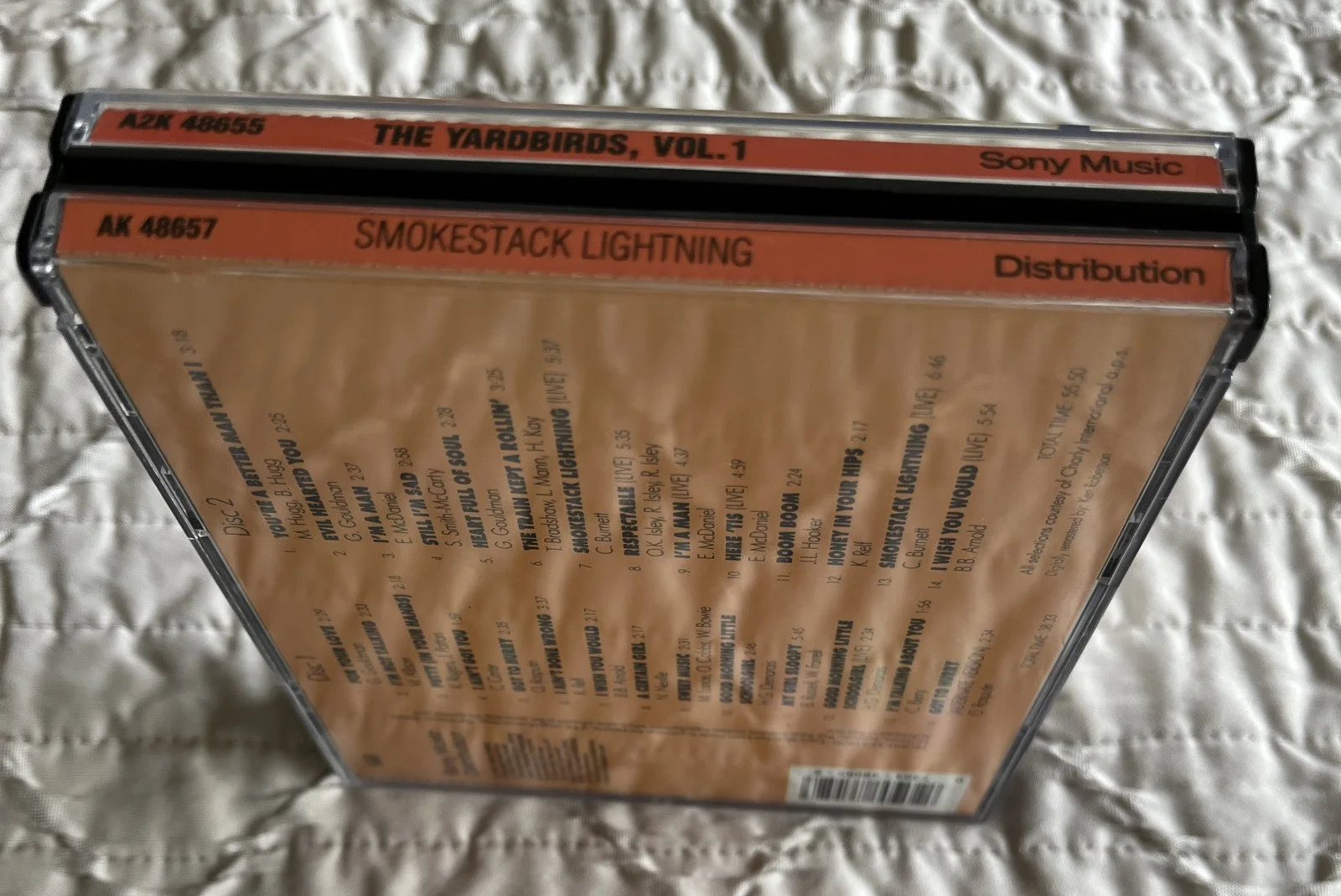 Yardbirds, Vol. 1--SIGNED BY 2!-Chris Deja and Jim McCarty! Near Mint 2 CD set!!, изображение 5