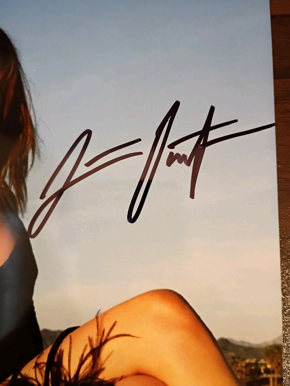 Jenna Ortega — Jenna Ortega Wednesday Signed 8x10 COA W/ Matching Numbered Sticker, изображение 3