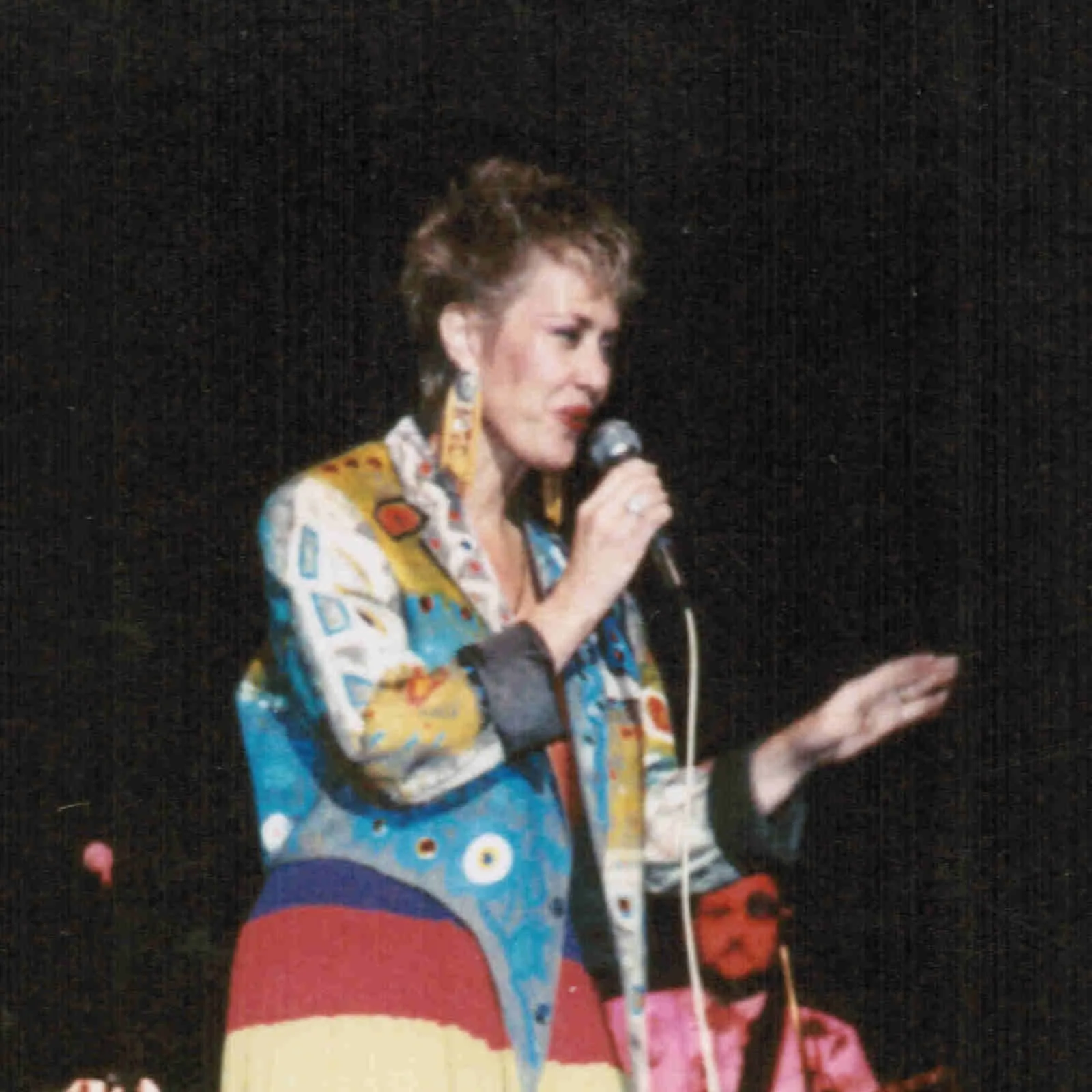 1990 Janie Fricke Signed Autograph w/Fan Taken 5 x 3.5 OOAK Photo VTG, изображение 4