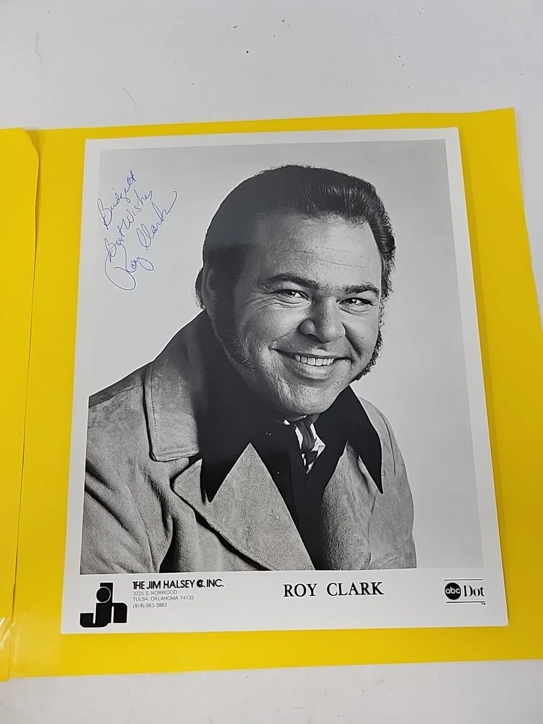 Roy Clark — Vintage Roy Clark Signed/Autographed 8x10 Photo TV Actor/Singer No COA RARE, изображение 2