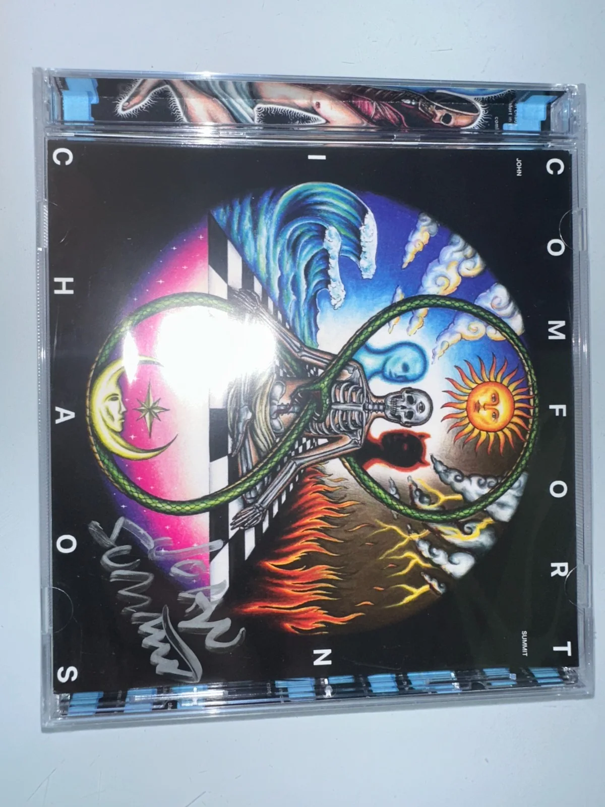 SIGNED! PICK YOUR SIG! JOHN SUMMIT Comfort in CHAOS CD, image 3