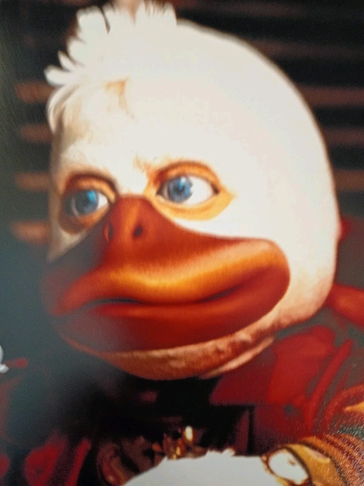Ed Gale — ED GALE Signed Autographed 8x10 Photo as HOWARD THE DUCK (d.2025)..JSA COA, изображение 2