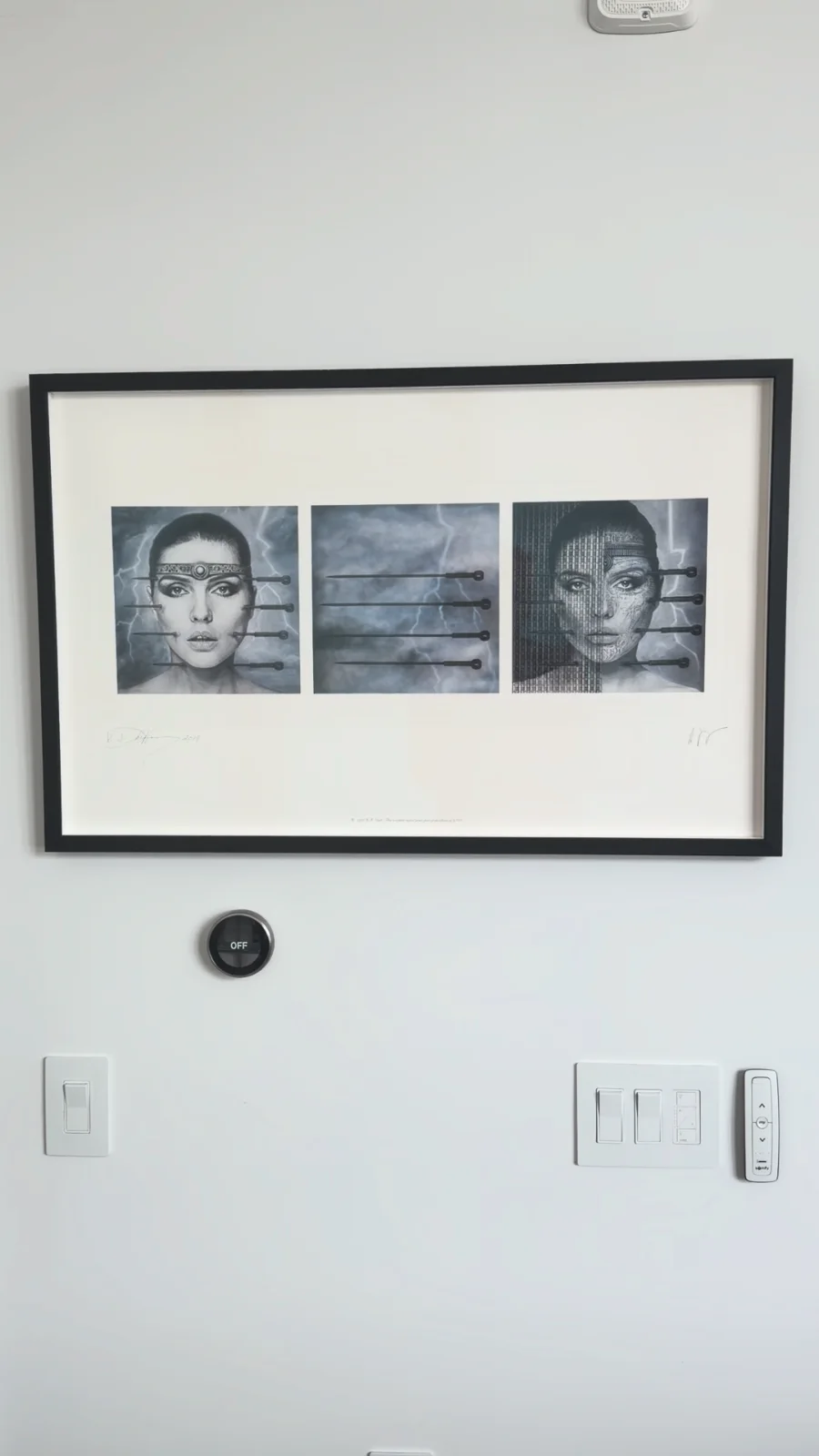 Debbie Harry/Blondie - H.R. Giger - SIGNED "Koo Koo" Lithographic Print Framed, image 2