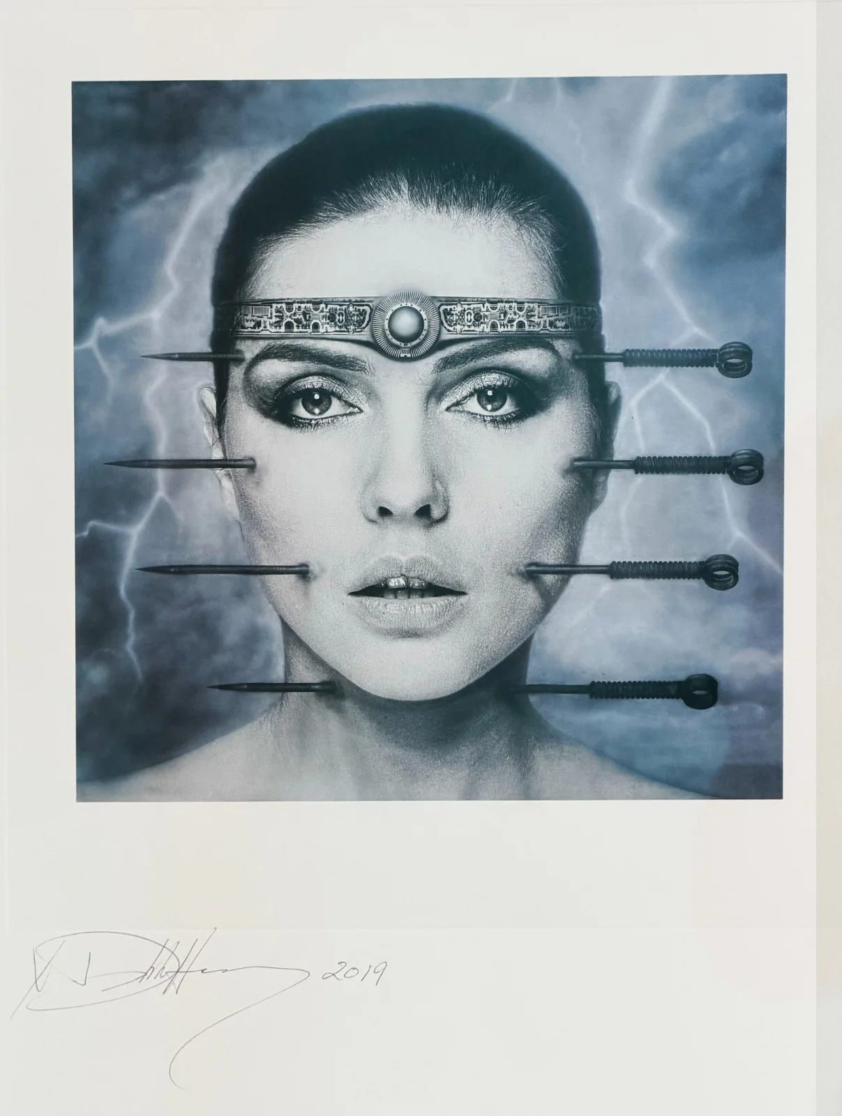 Debbie Harry/Blondie - H.R. Giger - SIGNED "Koo Koo" Lithographic Print Framed, image 4