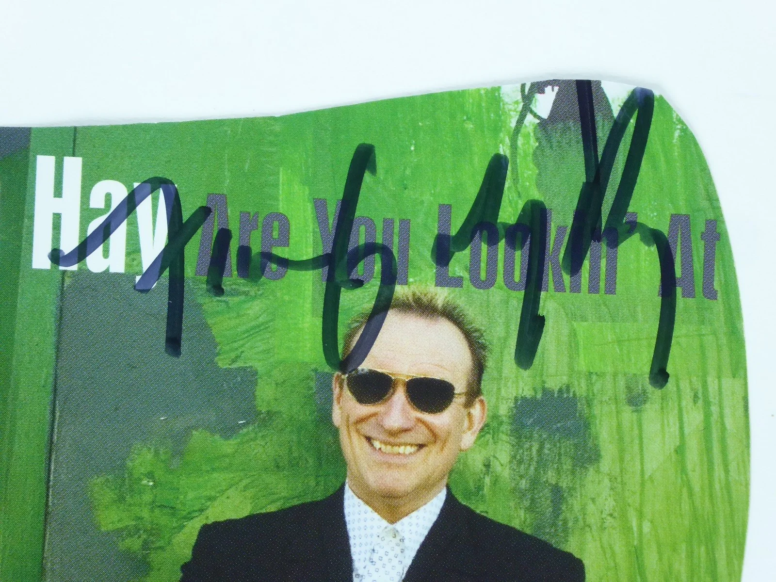 Colin Hay Signed Autographed Paper Cut Men At Work, image 2