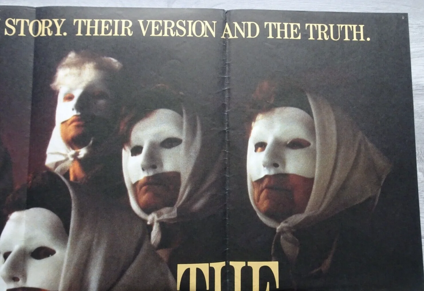 The Official Version Story Poster Quad 1985 Luis Puenzo Norma Aleandro, изображение 4