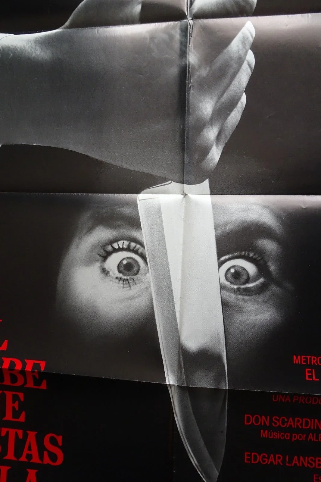 He Knows Youre Alone Poster Spanish Caitlin O'Heaney Tom Hanks Slasher Horror 80, image 4