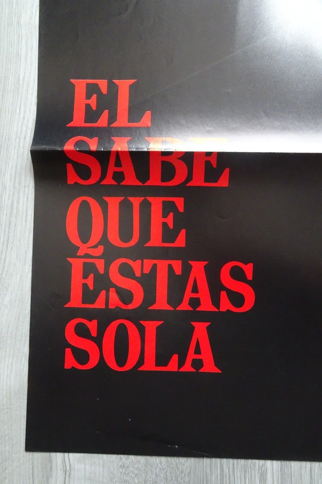 He Knows Youre Alone Poster Spanish Caitlin O'Heaney Tom Hanks Slasher Horror 80, image 5