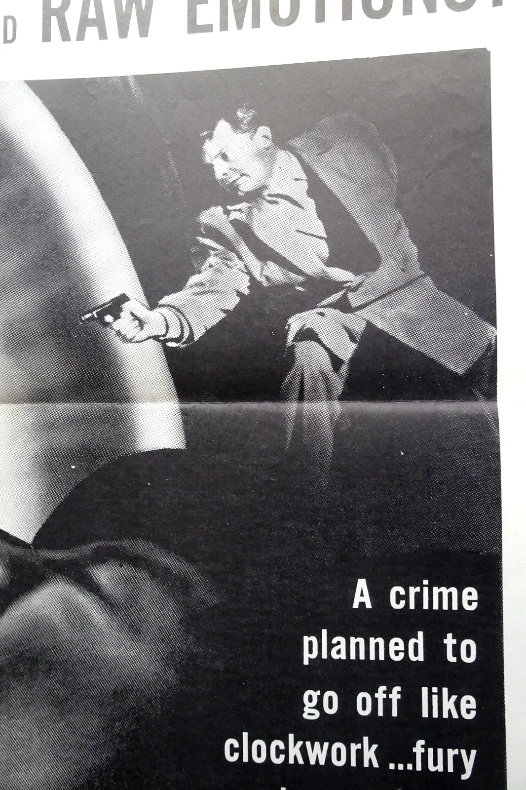 Cry Double Cross Poster One Sheet Hardy Krüger Bumerang Vintage 1960, изображение 3