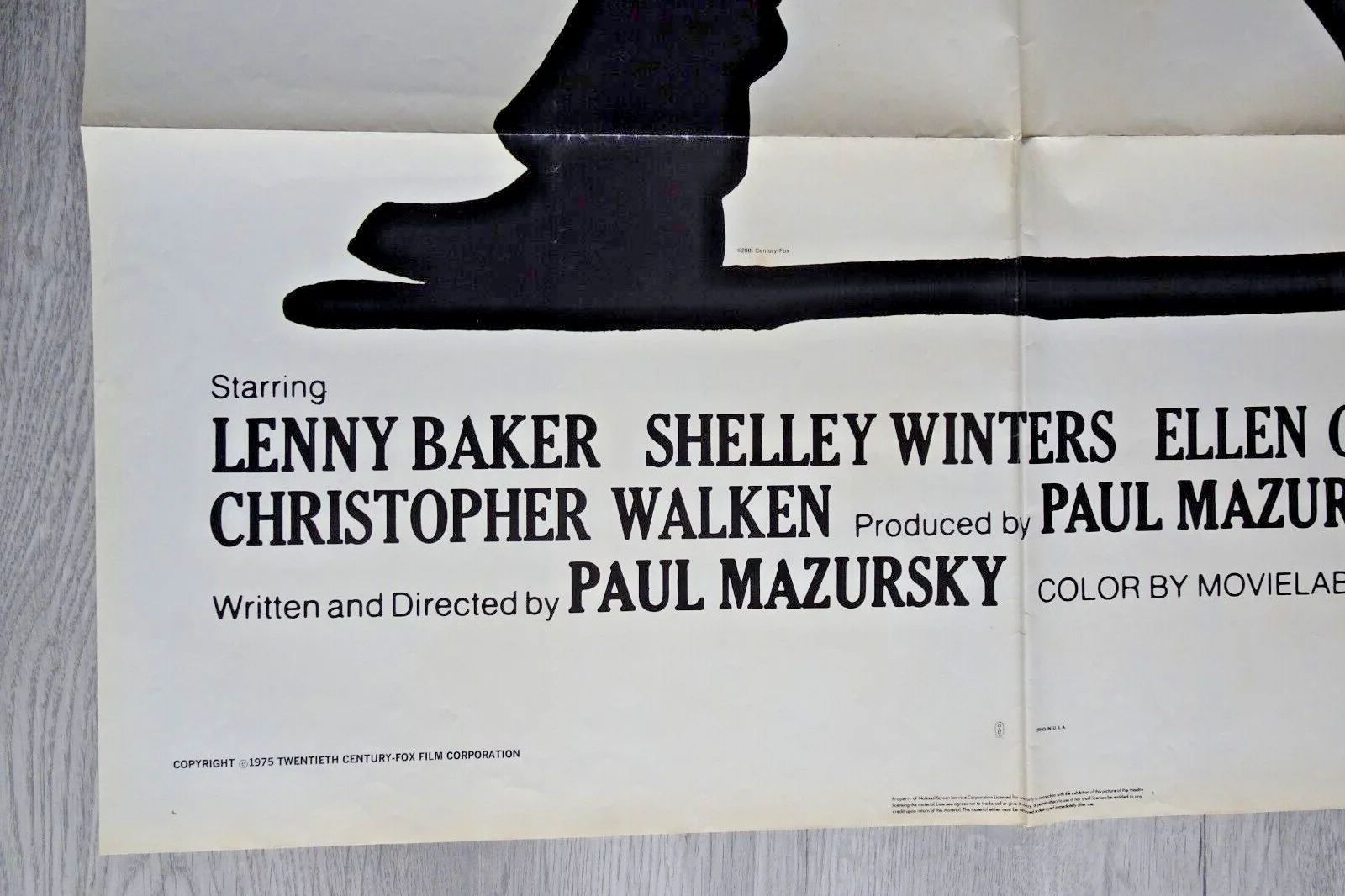 Next Stop Greenwich Village Poster One Sheet Lenny Baker Shelley Winters 1976, image 3
