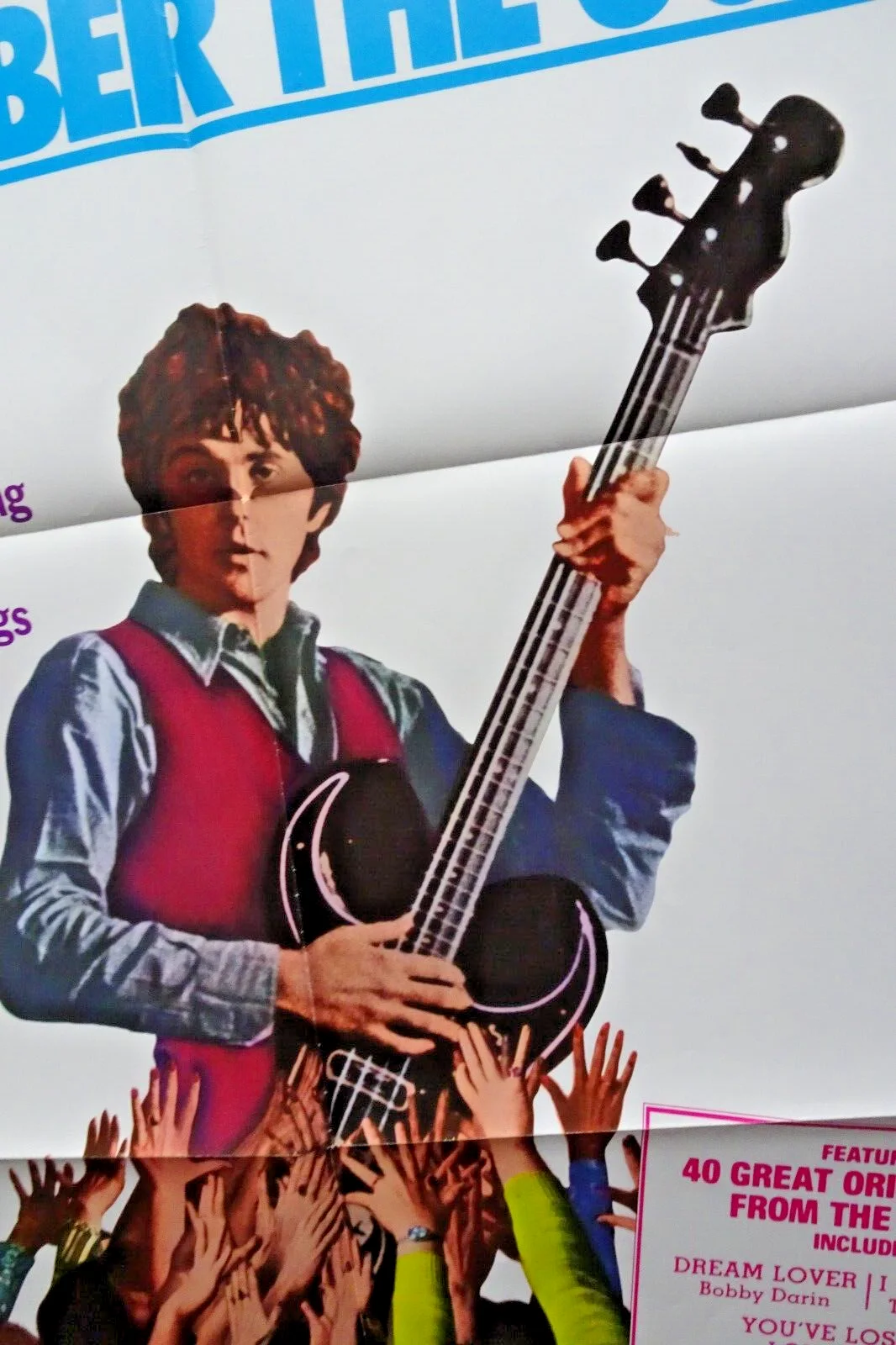 Stardust Poster One Sheet David Essex Adam Faith Vintage 1974, изображение 5