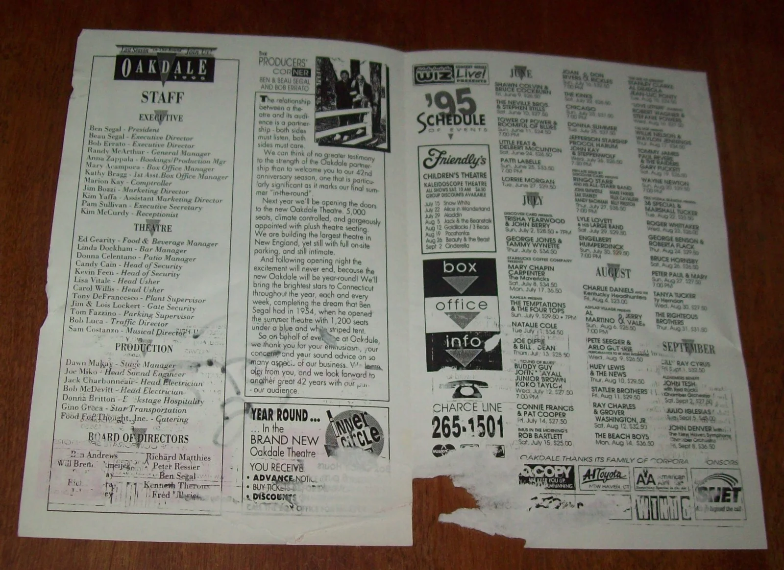 Don Rickles Autographed Tonight Pamphlet, image 2