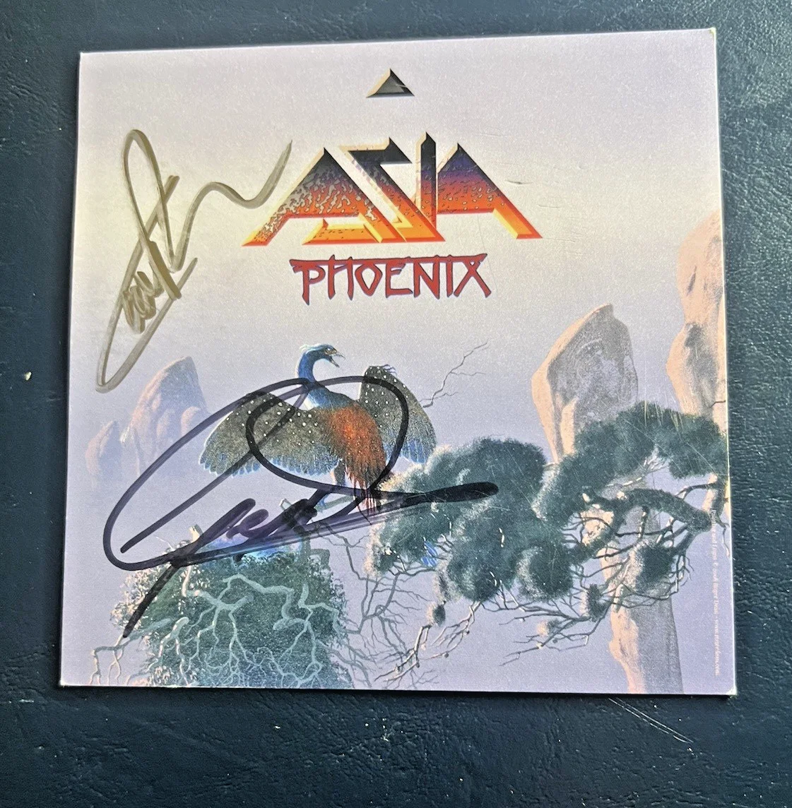 Asia - Phoenix: 2 LP Set - Autographed / Signed by Palmer & Downes 2023, image 2